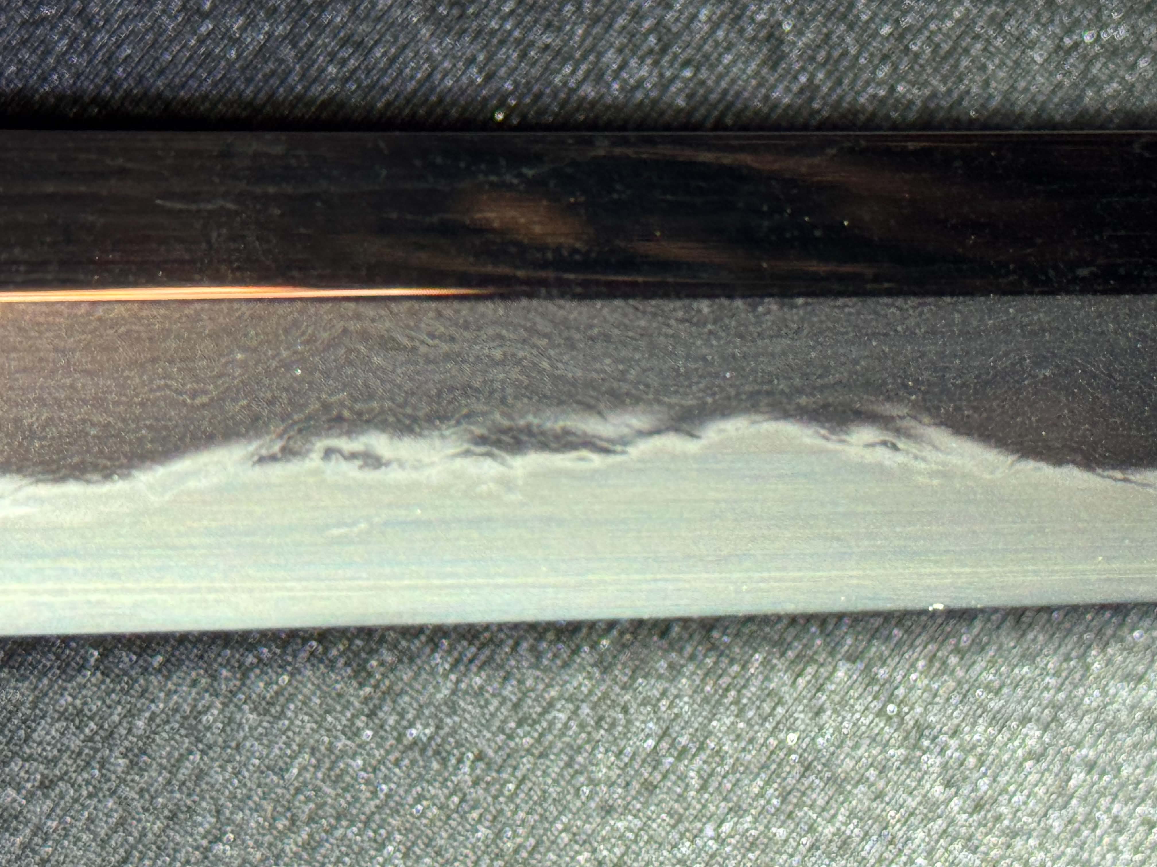 Masterwork Phoenix Armory Katana - Scarlet Vanguard Handachi Folded Steel