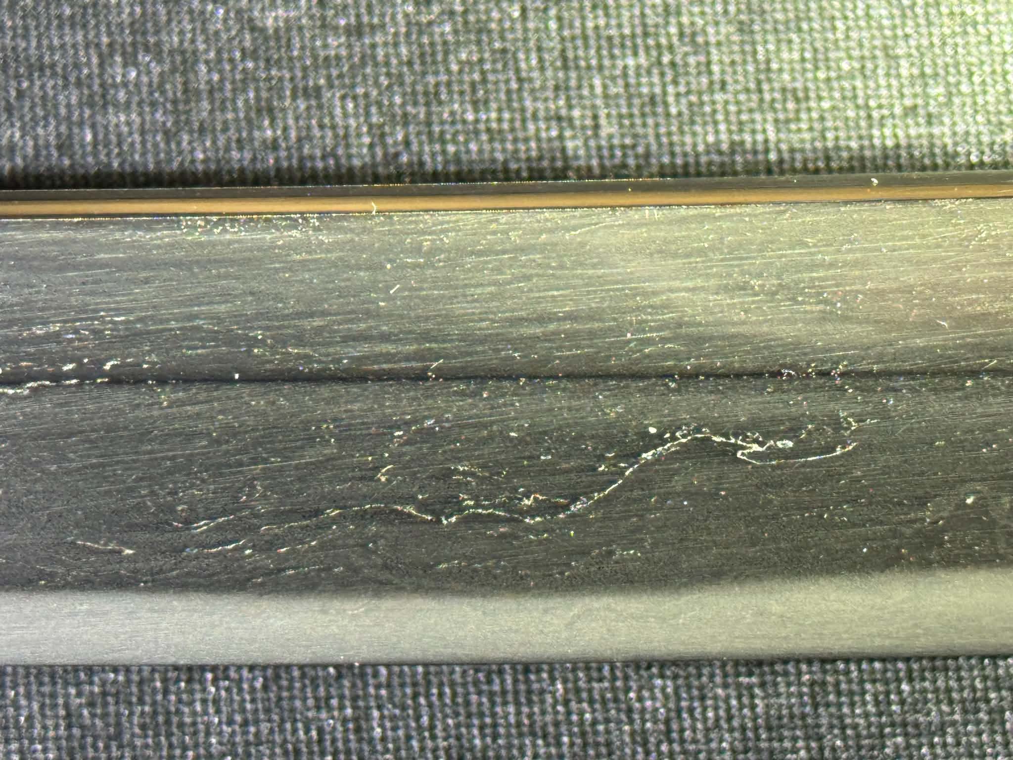Antique Nihonto - VERY LONG Katana in Shirasaya - hagire