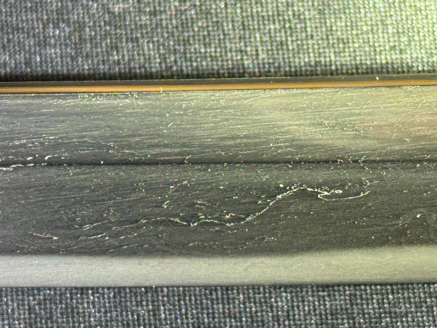 Antique Nihonto - VERY LONG Katana in Shirasaya - hagire