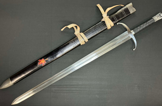 UPGRADED Legacy Blades John Snow Longclaw Longsword 1095 Folded Steel