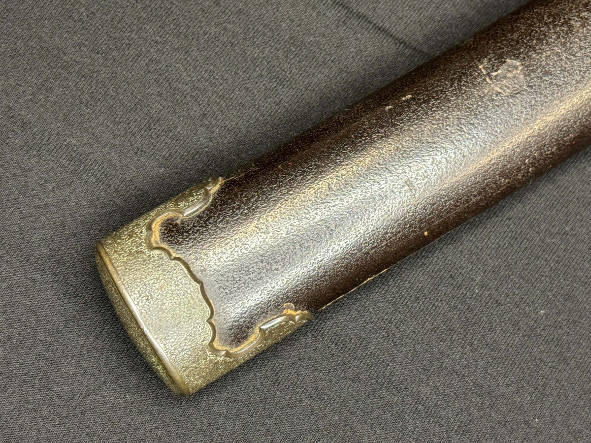 Antique Nihonto - Tanto in Koshirae, Signed Aizu Ju Michitoki, dated August  Genji 1 (1864)