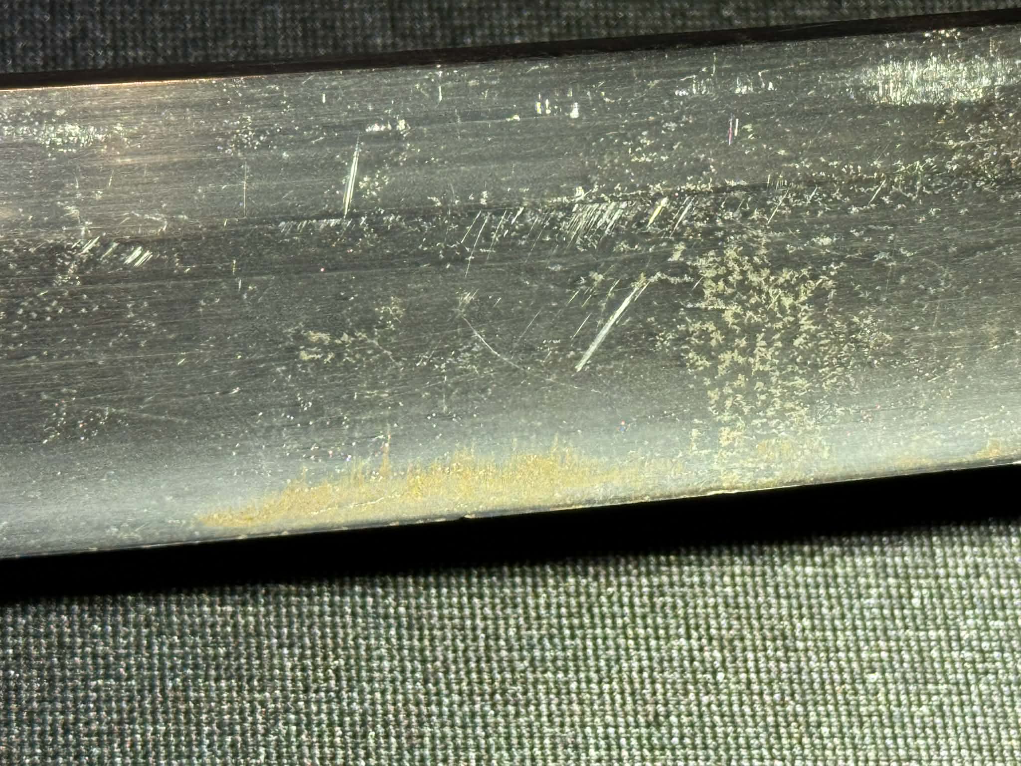 Antique Nihonto - Katana in Tachi Koshirae, signed Rai Kuni- (unverified)