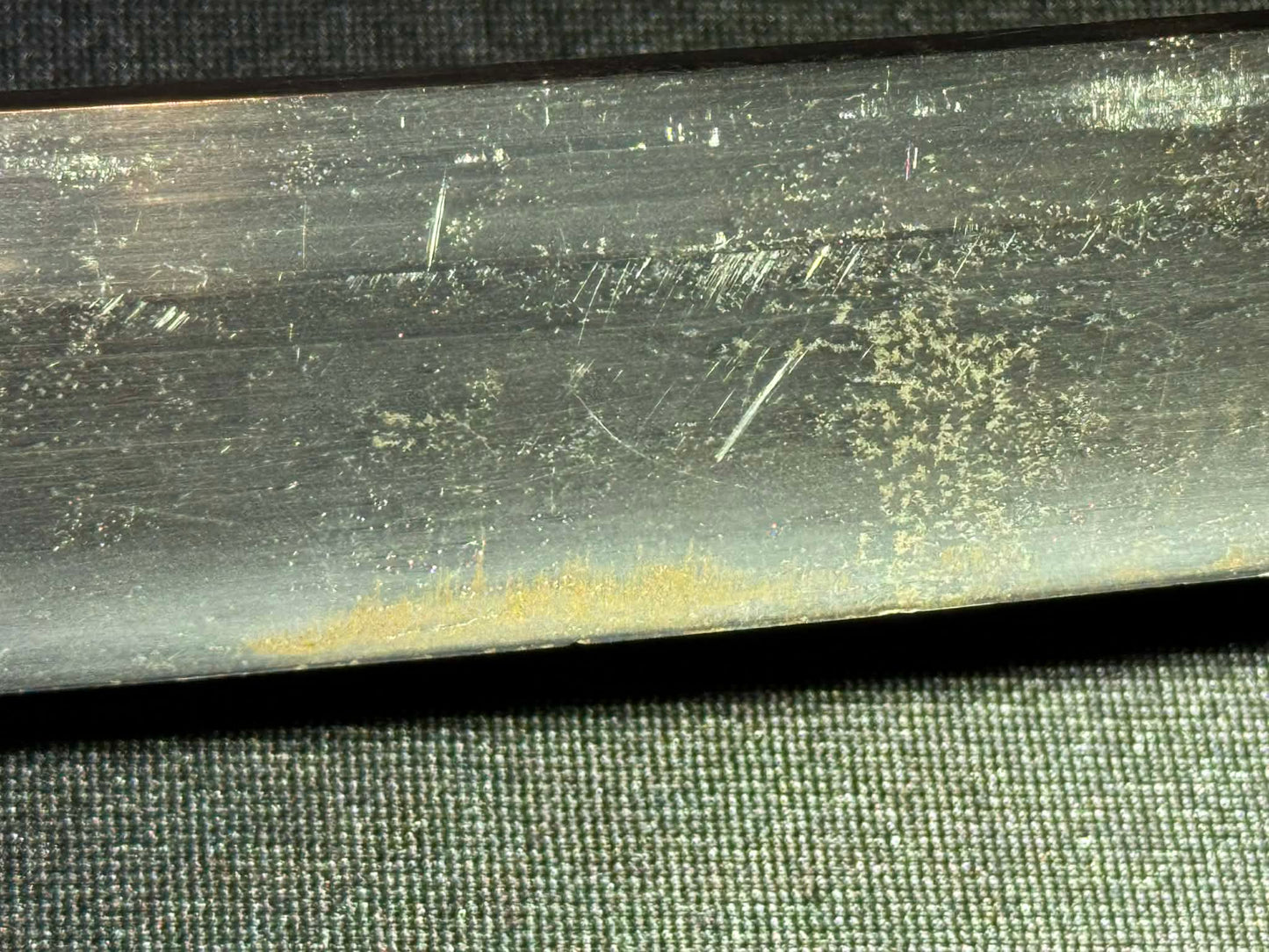 Antique Nihonto - Katana in Tachi Koshirae, signed Rai Kuni- (unverified)