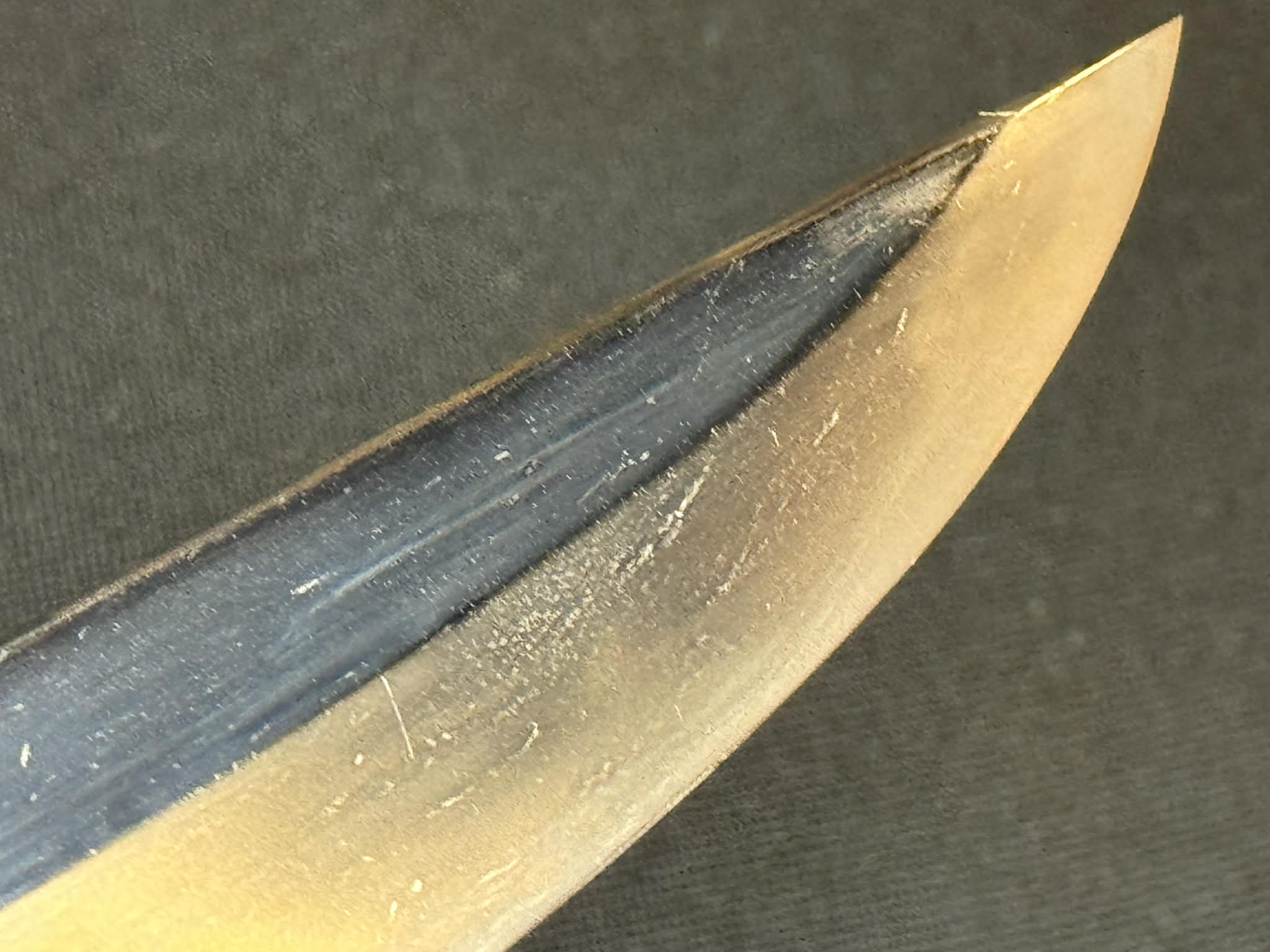 Antique Nihonto - Late Muromachi (450-500 years old) Nagamaki Naoshi Katana, signed Mitsunaga - NBTHK attributed to Mino Senjuin