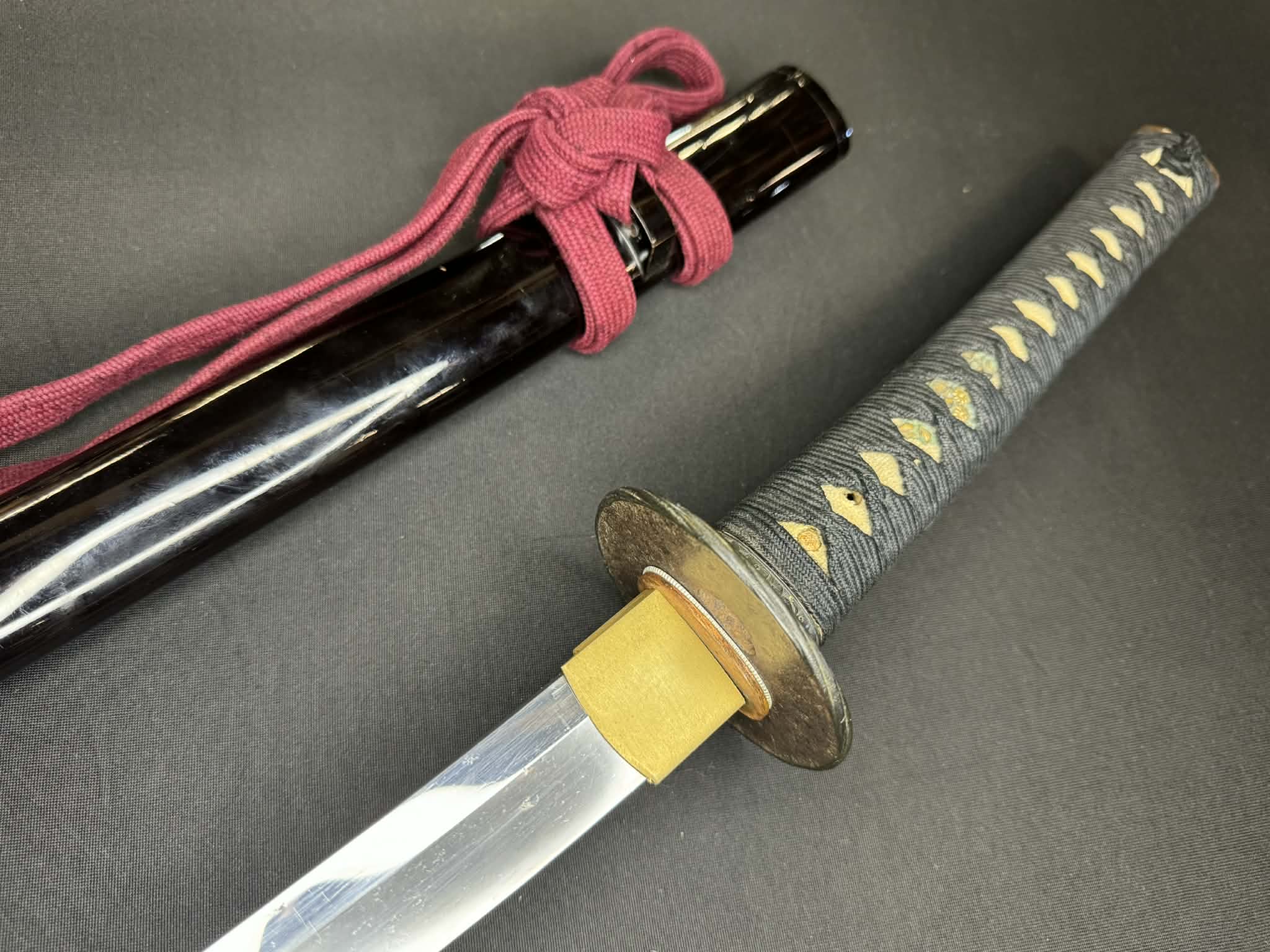 Antique Nihonto -  Katana in Koshirae - NBTHK Attributed to Kashu Katsuie
