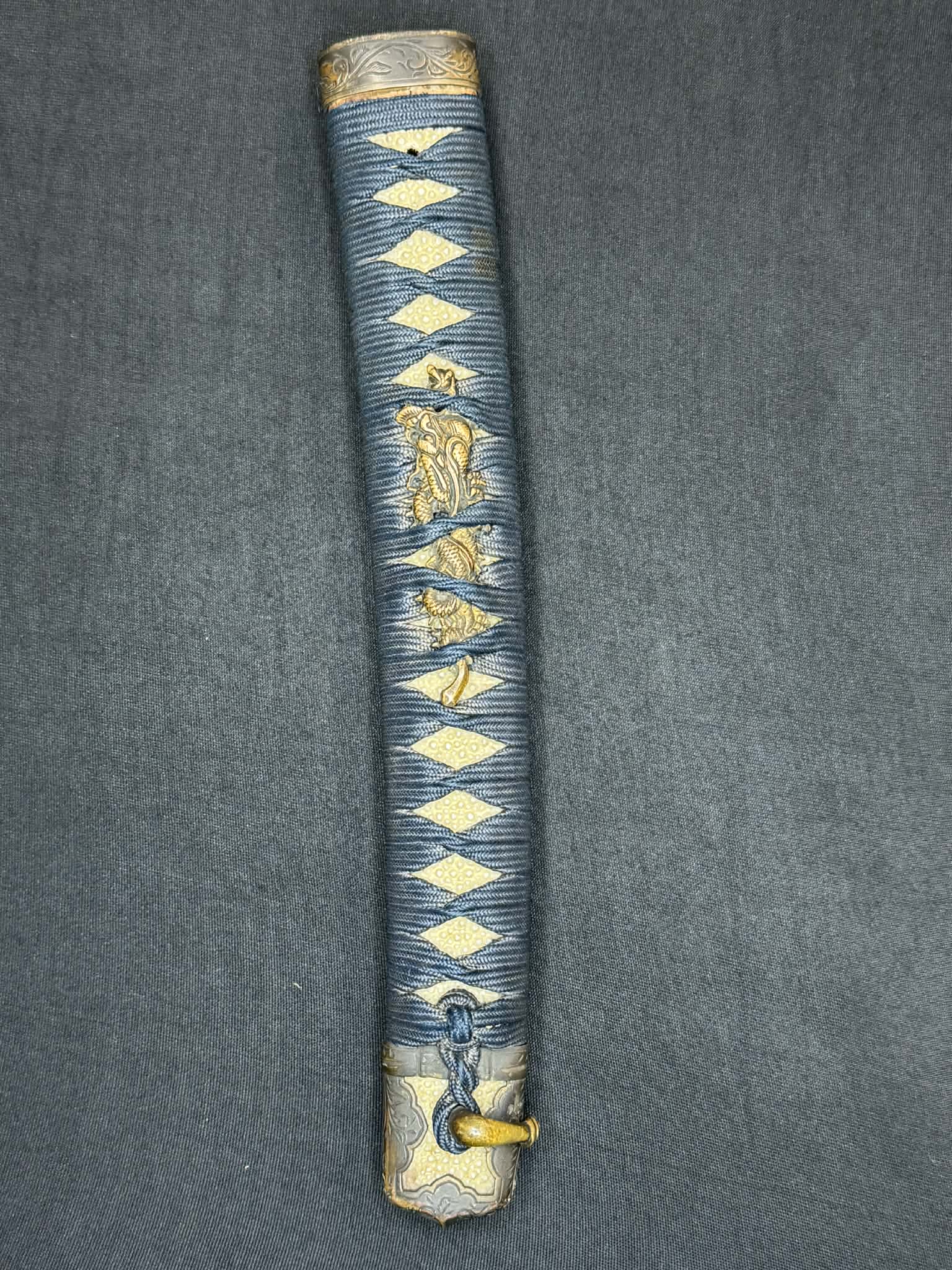 Antique Nihonto - Katana in Tachi Koshirae, signed Shinano no Kami Kunihiro Saku (unverified)