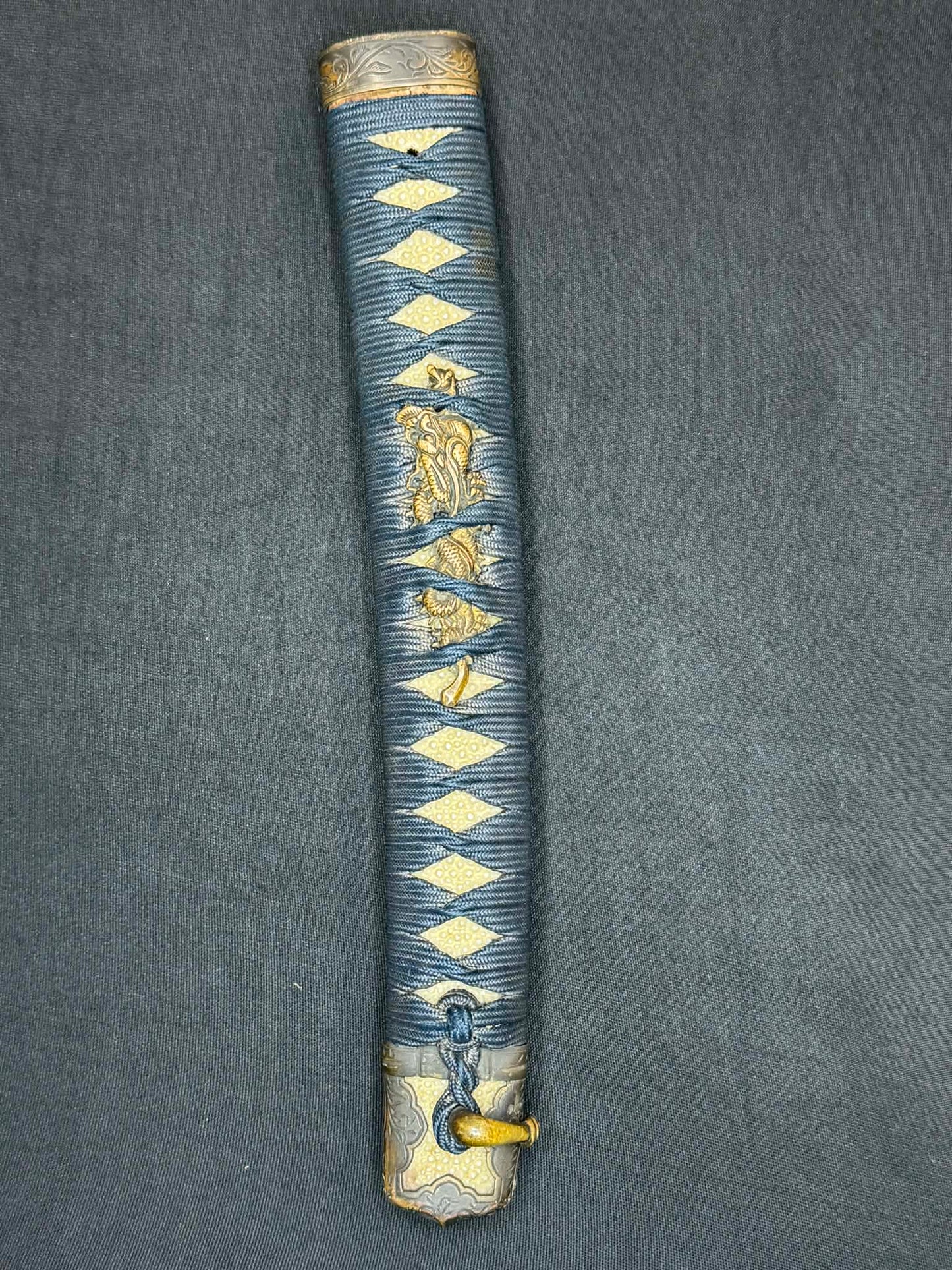 Antique Nihonto - Katana in Tachi Koshirae, signed Shinano no Kami Kunihiro Saku (unverified)