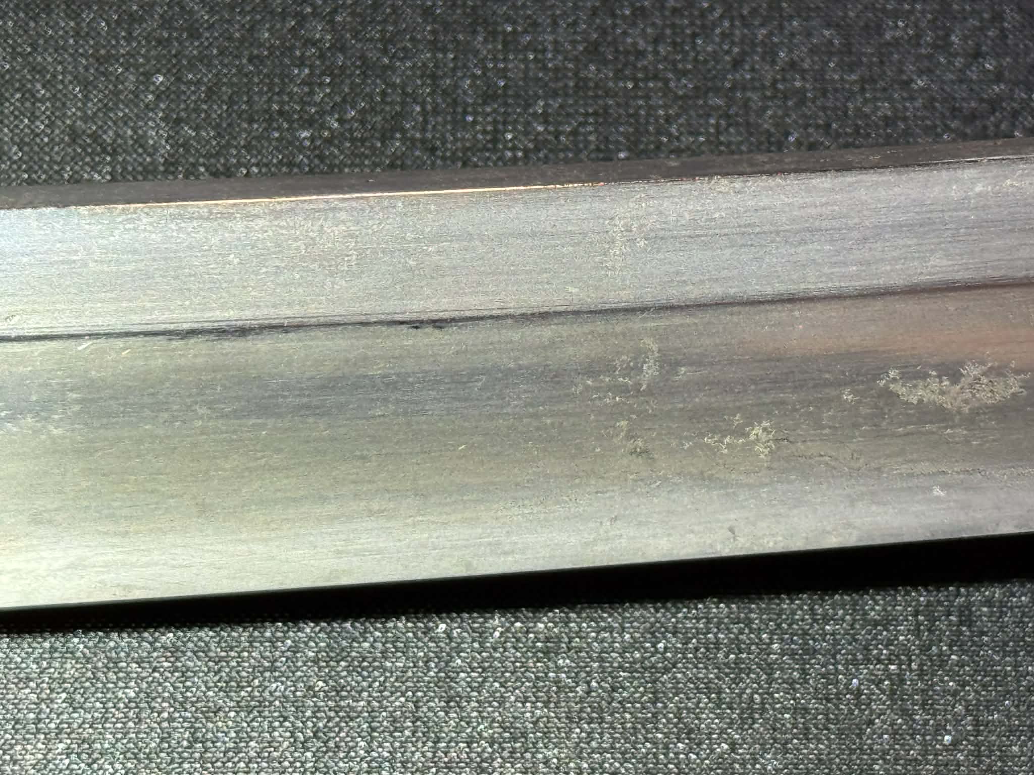 Antique Nihonto - Late Muromachi Katana in WW2 pilot Gunto fittings - Signed Tomotsugu