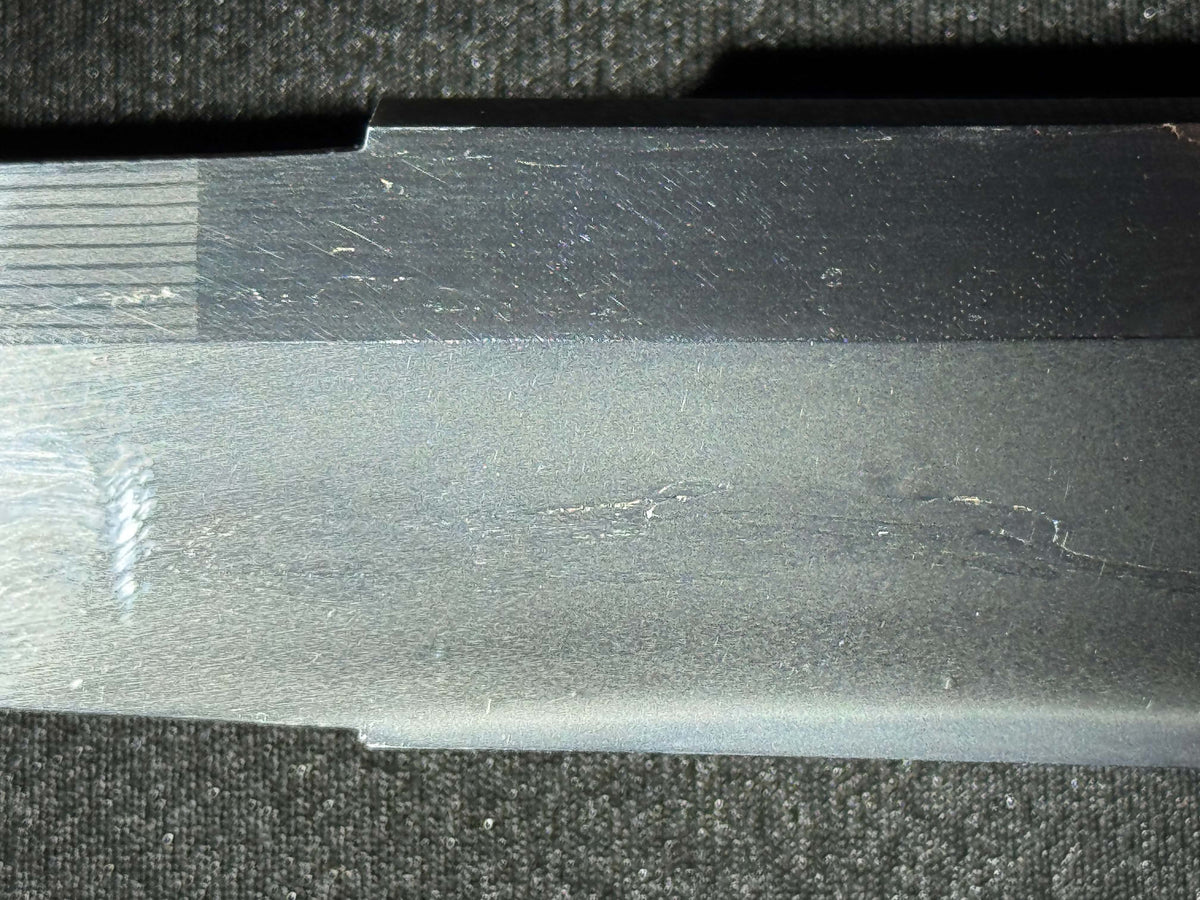 Antique Nihonto - Osoraku Tanto in Shirasaya, Signed Nio Father Kiyomori and Son Kiyozane, Made of Nanbantetsu, NBTHK Certified