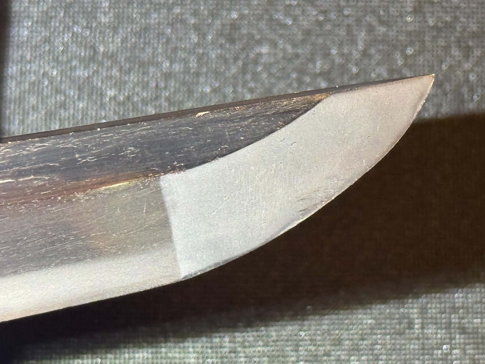 Antique Nihonto - VERY LONG Katana in Shirasaya - hagire