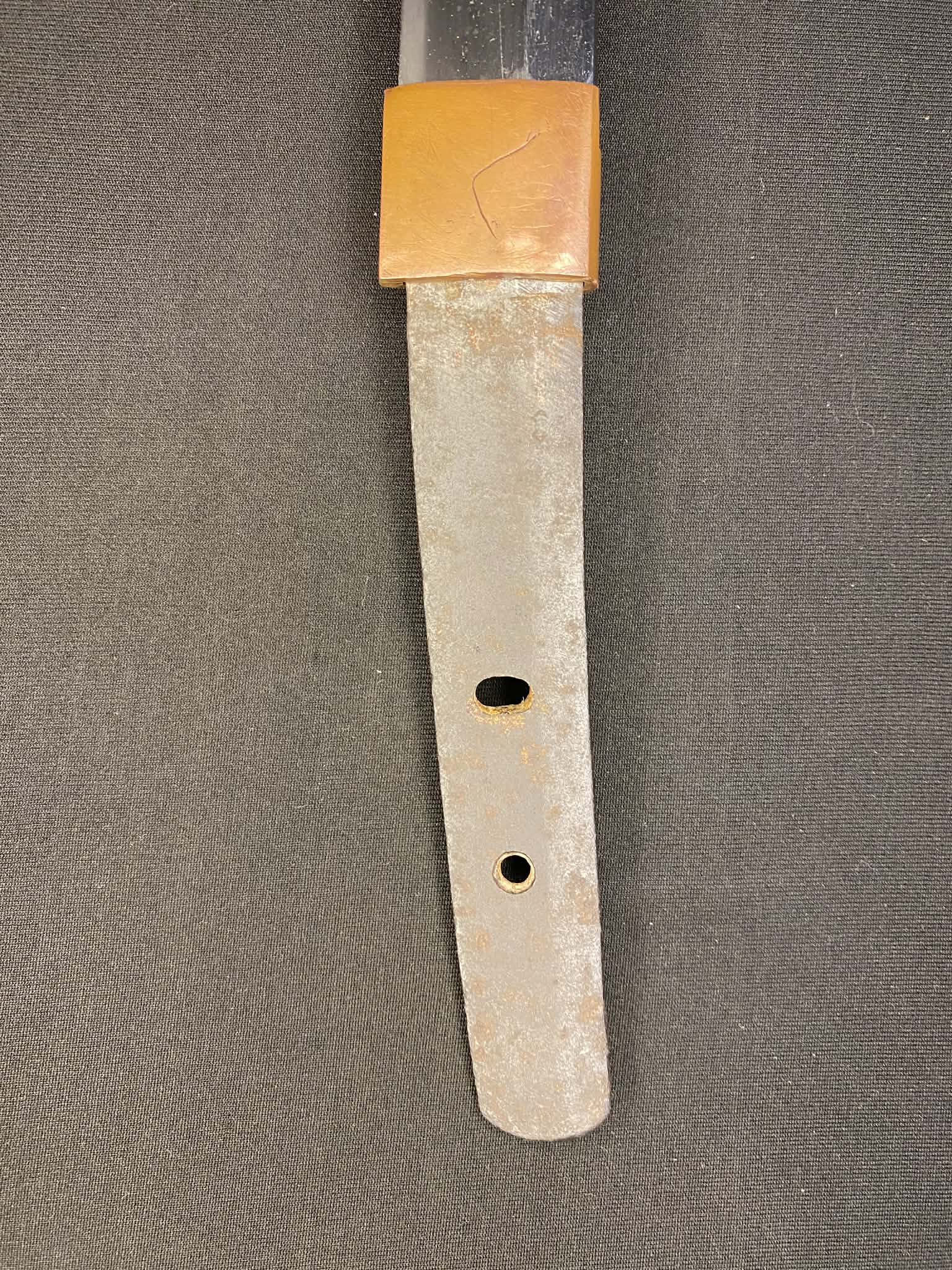 Antique Nihonto - Tachi in Katana Koshirae - signed Morihisa (unverified) possible Christian Tsuba