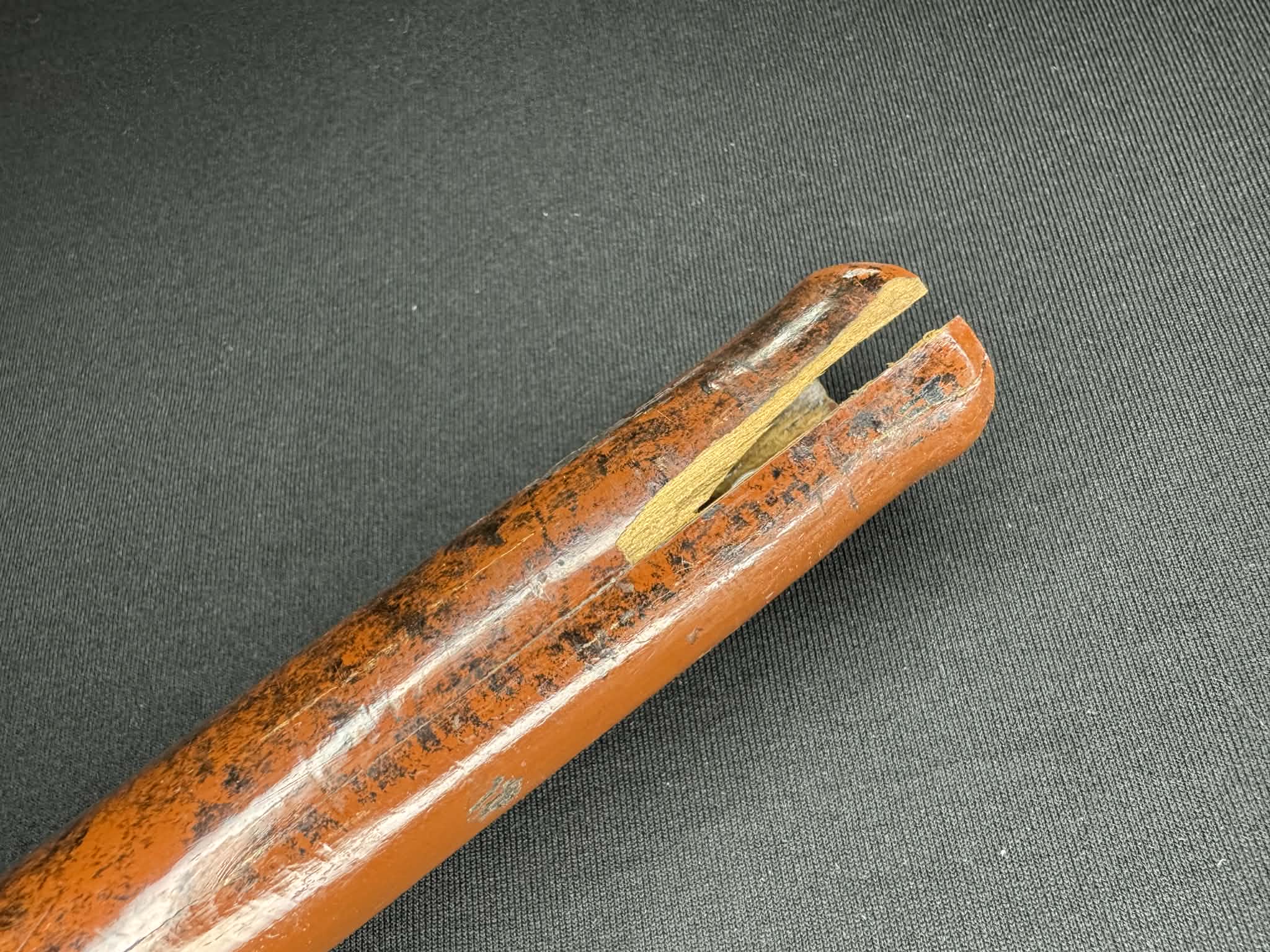 Antique Nihonto - Late Edo Wakizashi in Shirasaya with Shikomizue mounts (Stick Sword)