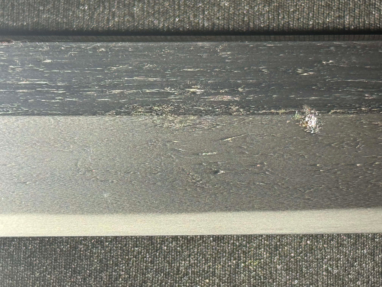 CONSIGNMENT Antique Nihonto - Wakizashi in Shirasaya, signed Settsu Ju Fujiwara Sadatsugu (unverified)