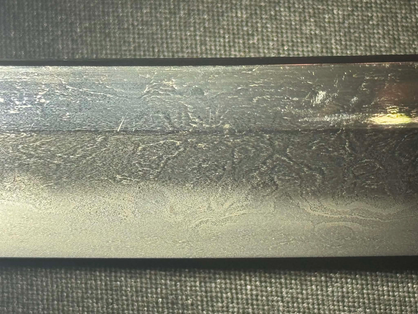 Antique Nihonto - Wakizashi in Koshirae, possible hidden Christian Tsuba