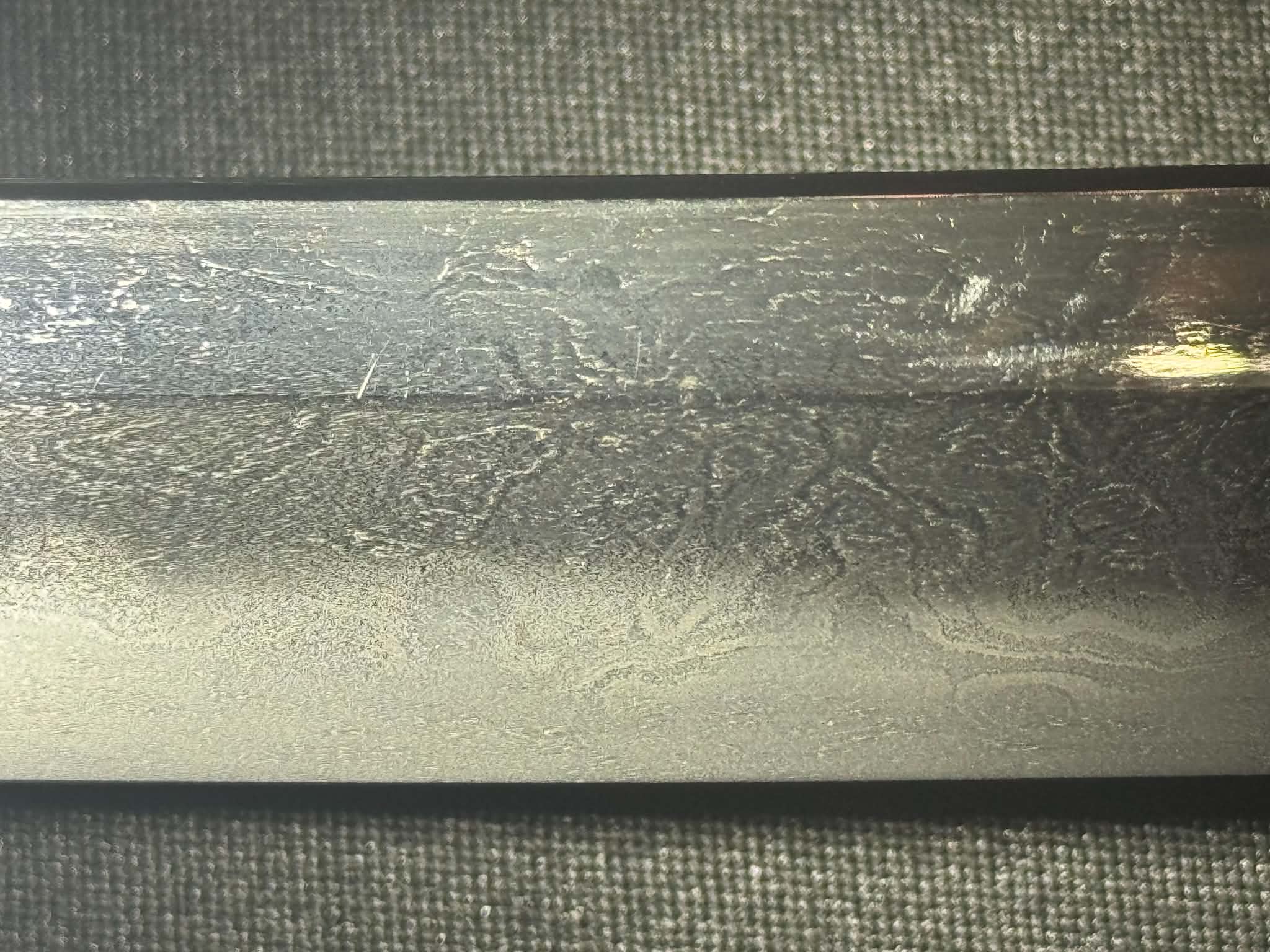 Antique Nihonto - Wakizashi in Koshirae, possible hidden Christian Tsuba