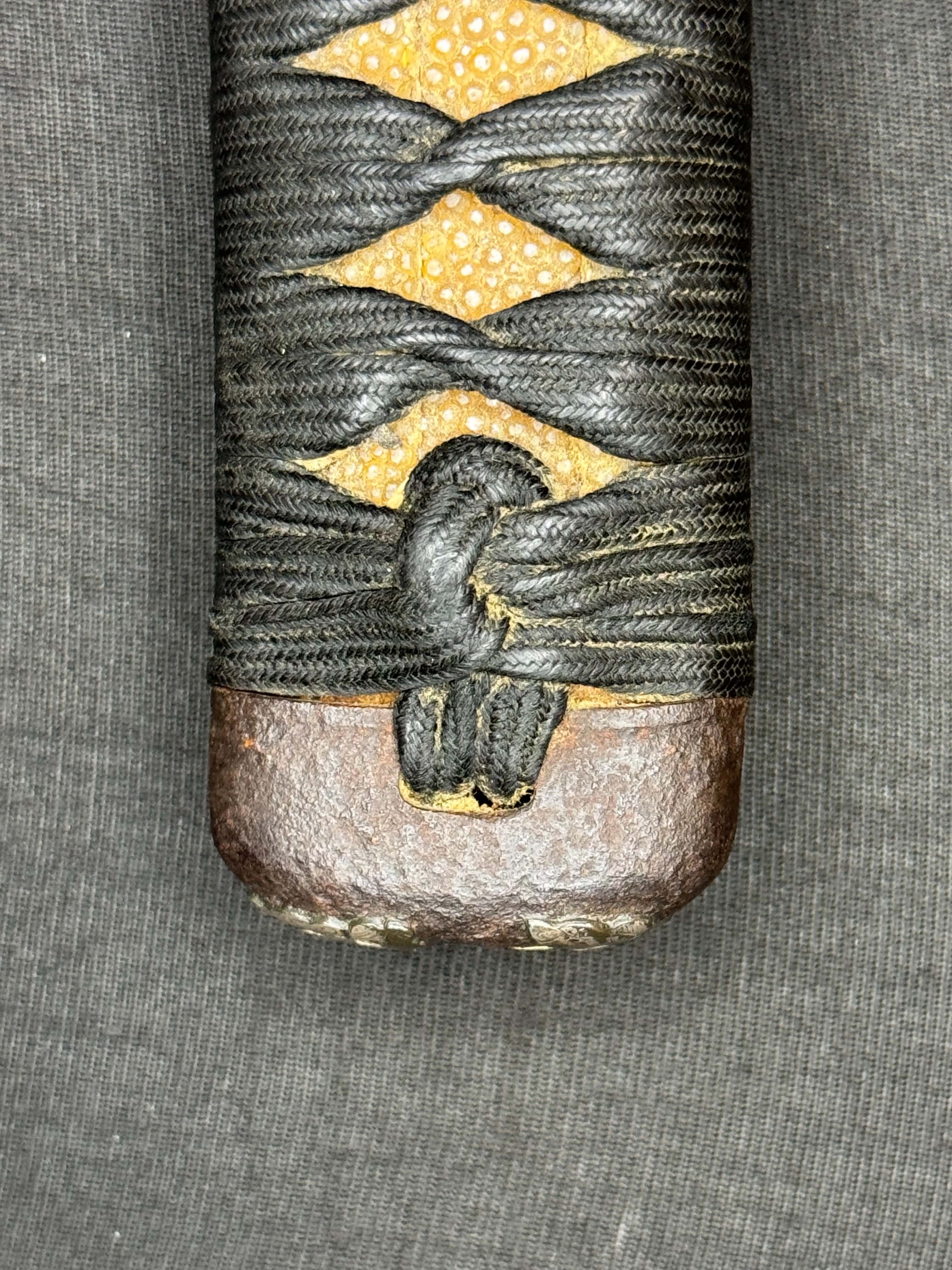 Antique Nihonto - Long Wakizashi in Butterfly Koshirae