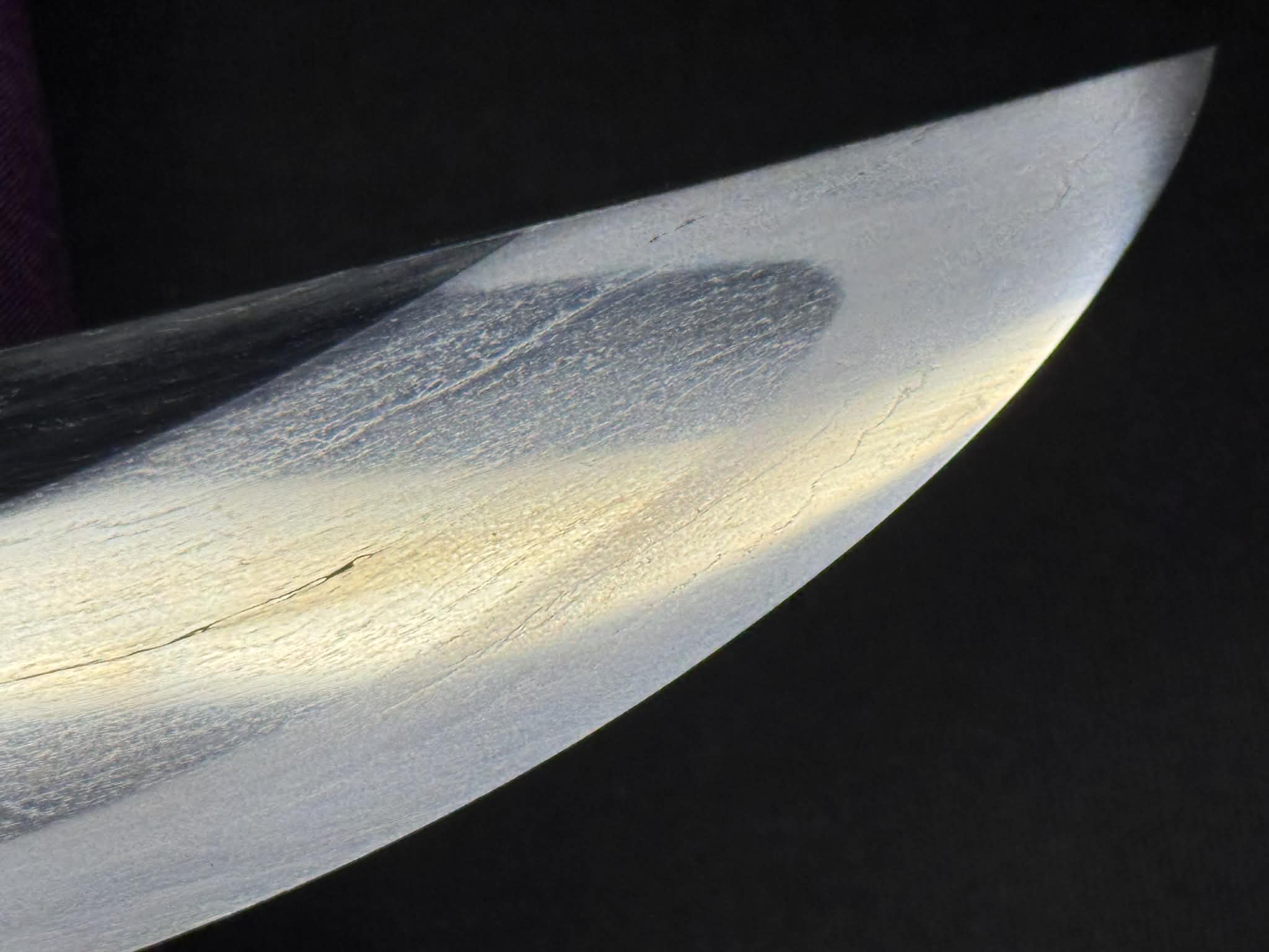 Antique Nihonto -  Shinshinto (150-225 years old) Tanto in shirasaya - singed Kanekage, certified by NBTHK