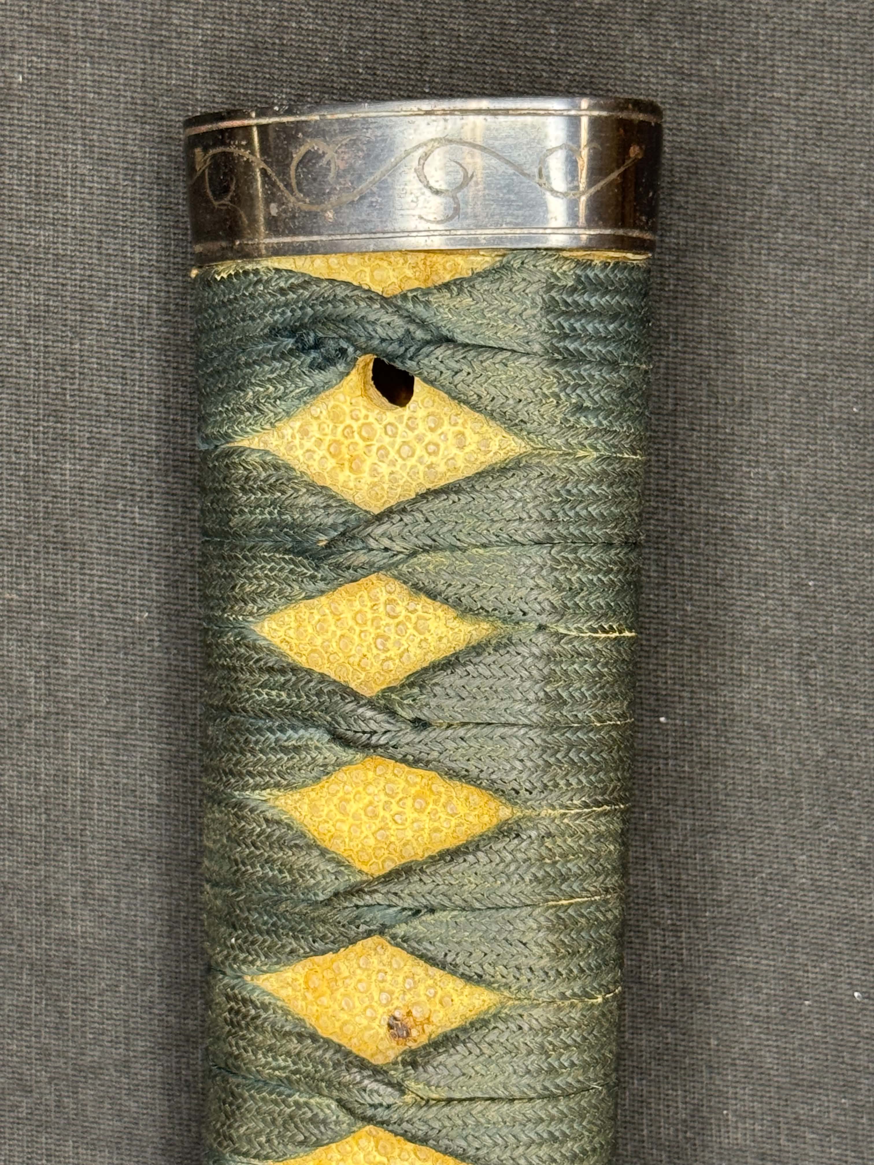 Antique Nihonto - Naginata Naoshi Wakizashi in Koshirae