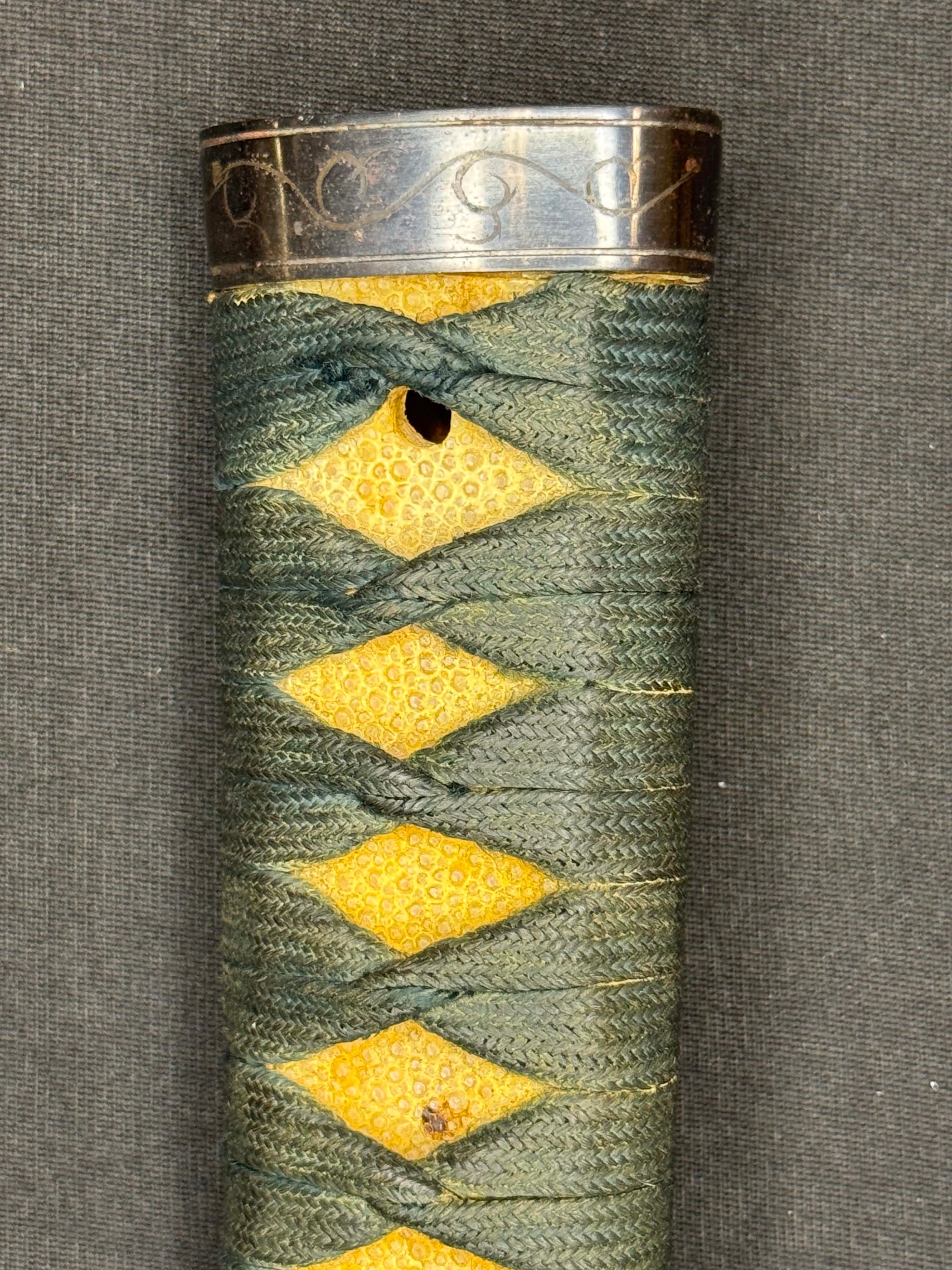 Antique Nihonto - Naginata Naoshi Wakizashi in Koshirae