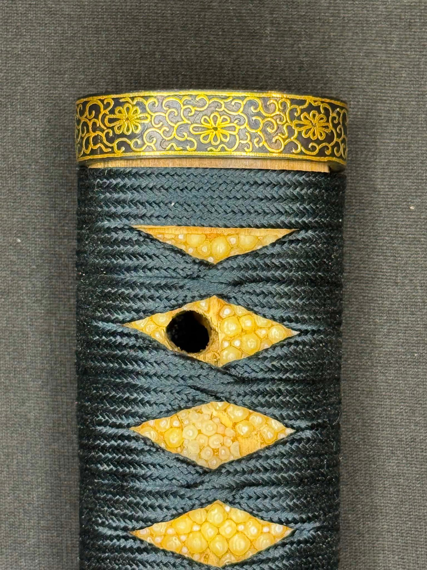 Antique Nihonto - Daishou Katana (NBTHK attributed to Fujiwara Takada) and Wakizashi (NBTHK attributed to Echizen Seki) in Handachi Koshirae