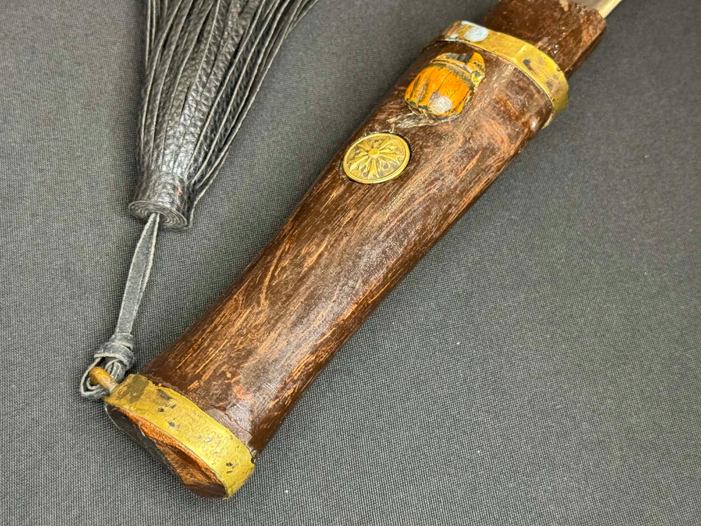 Antique Nihonto - Shobu wakizashi in Koshirae
