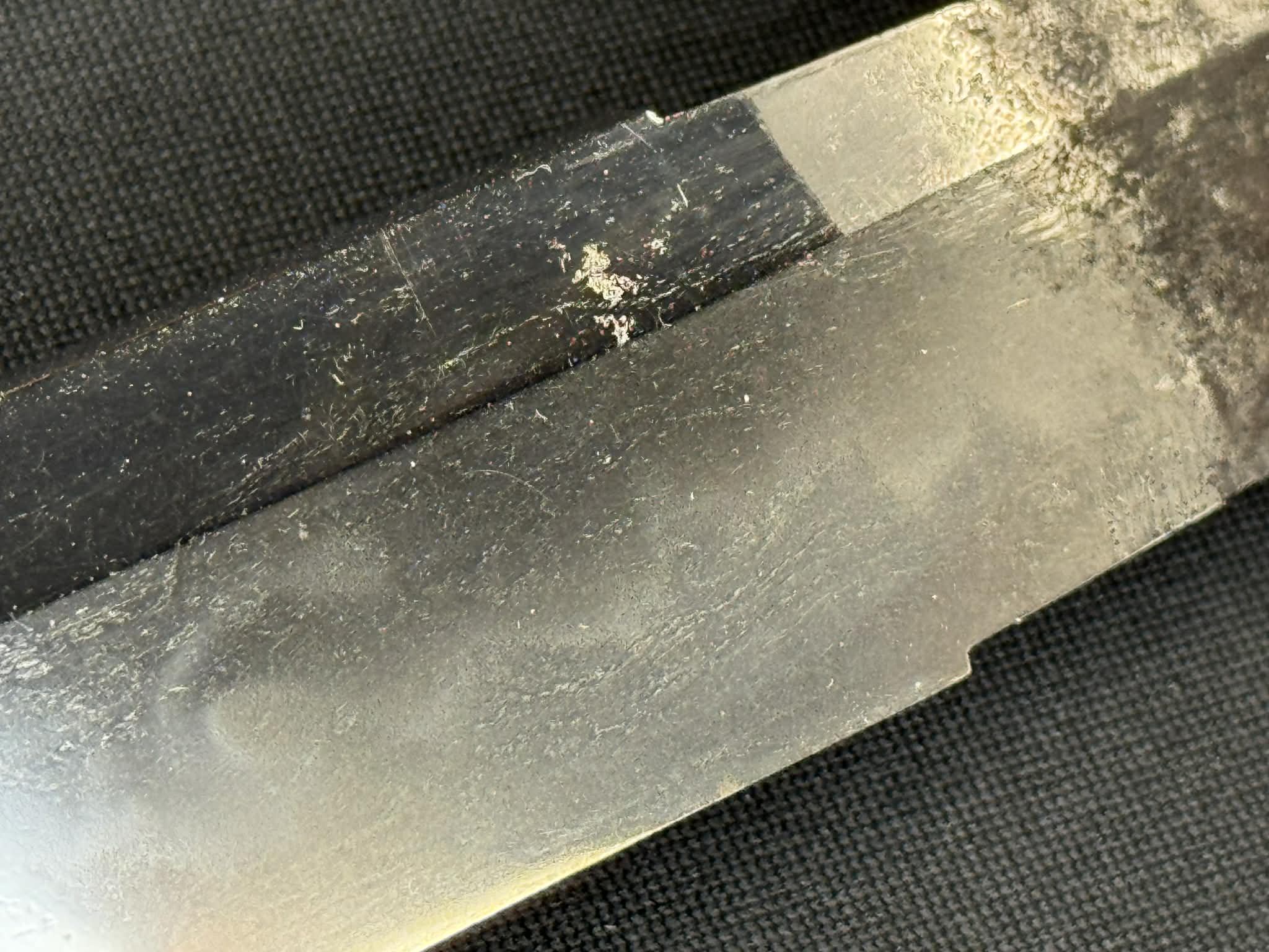 Antique Nihonto - Naginata Naoshi Wakizashi in Shirasaya - NBTHK Attributed to Osafune Sukesada