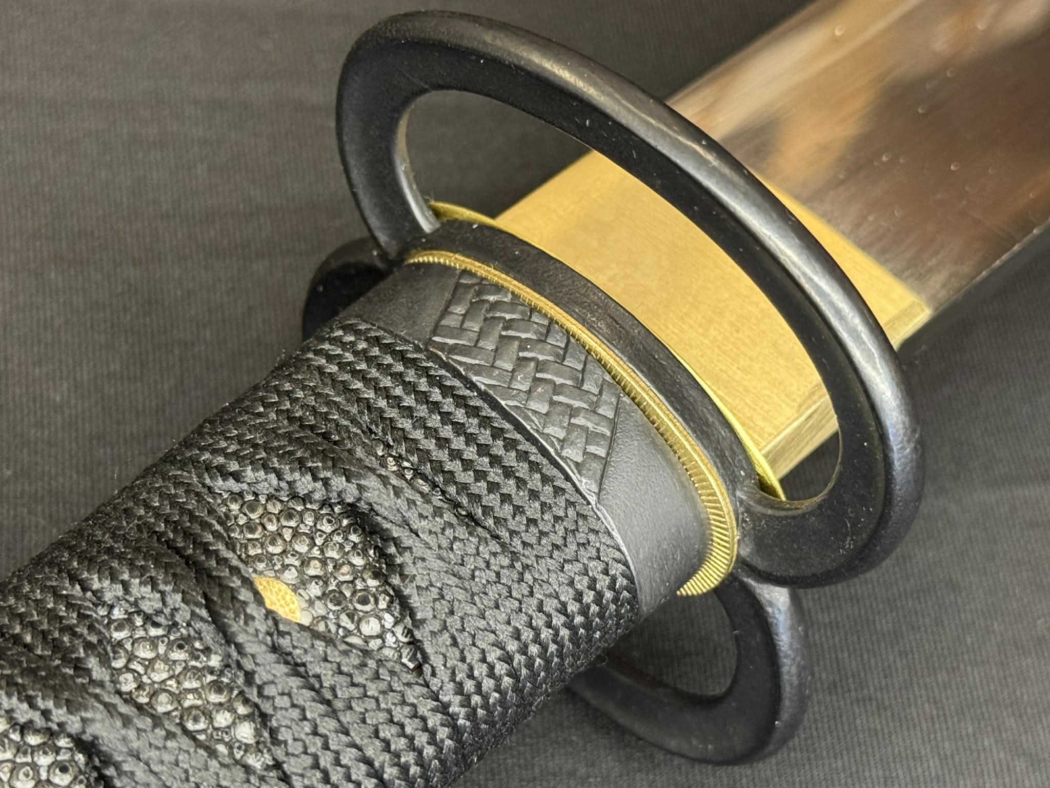 Legacy Blades Samgakdo -  Korean Mat Cutter - 1095 Clay Tempered Carbon Steel 40mm