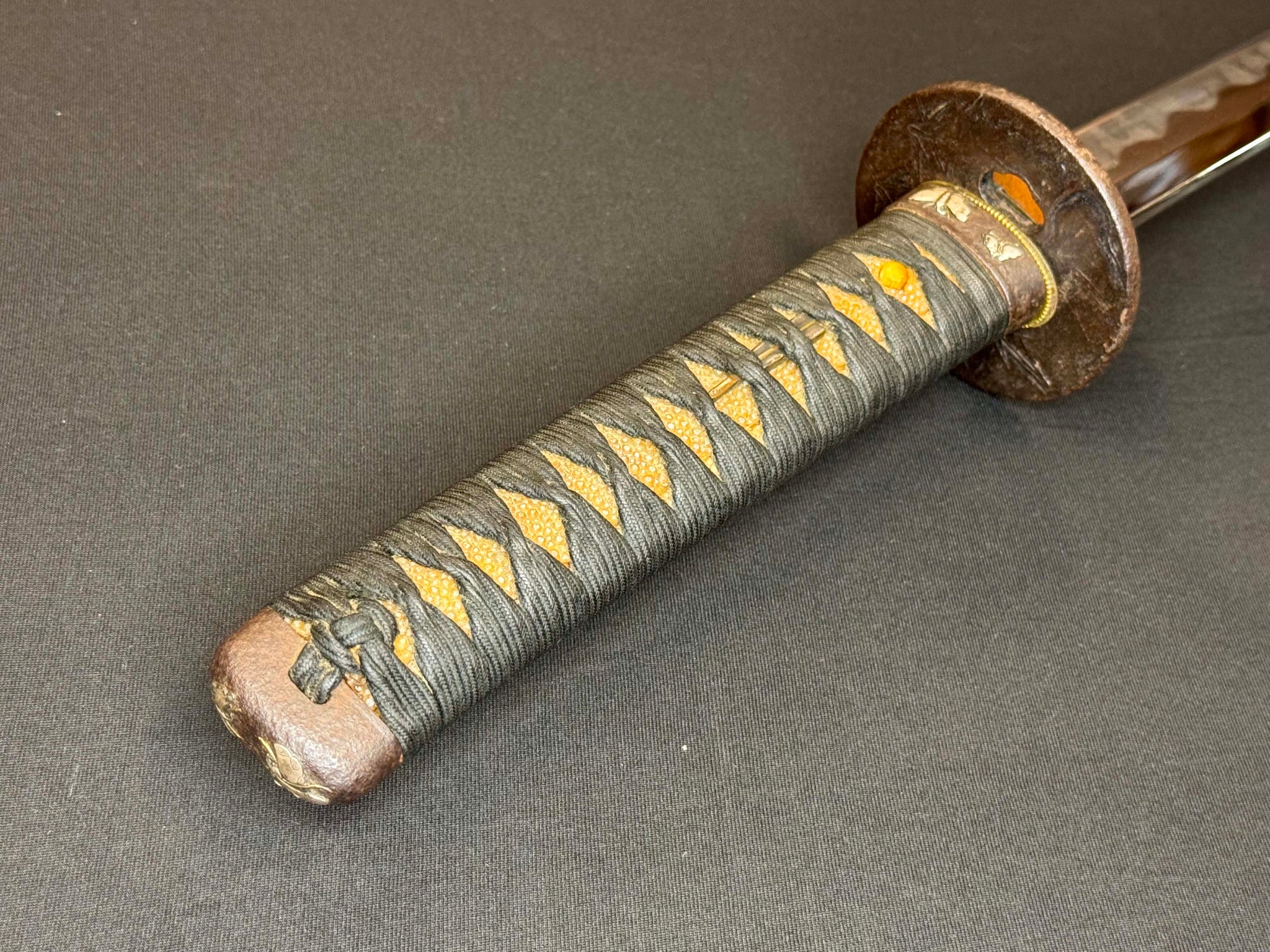 Antique Nihonto - Long Wakizashi in Butterfly Koshirae