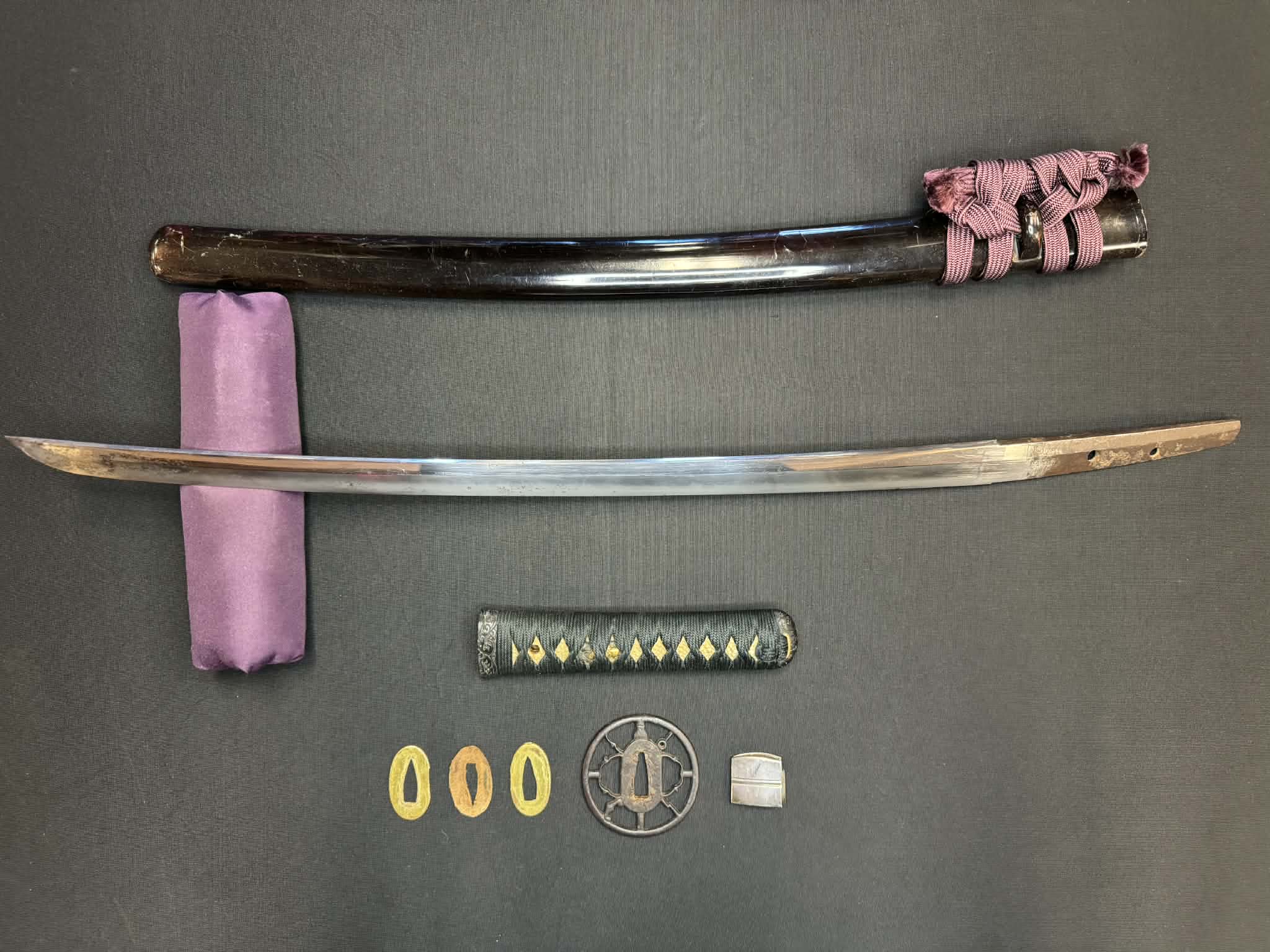 Antique Nihonto - Early Edo Period (3-400 years old) Wakizashi in Koshirae