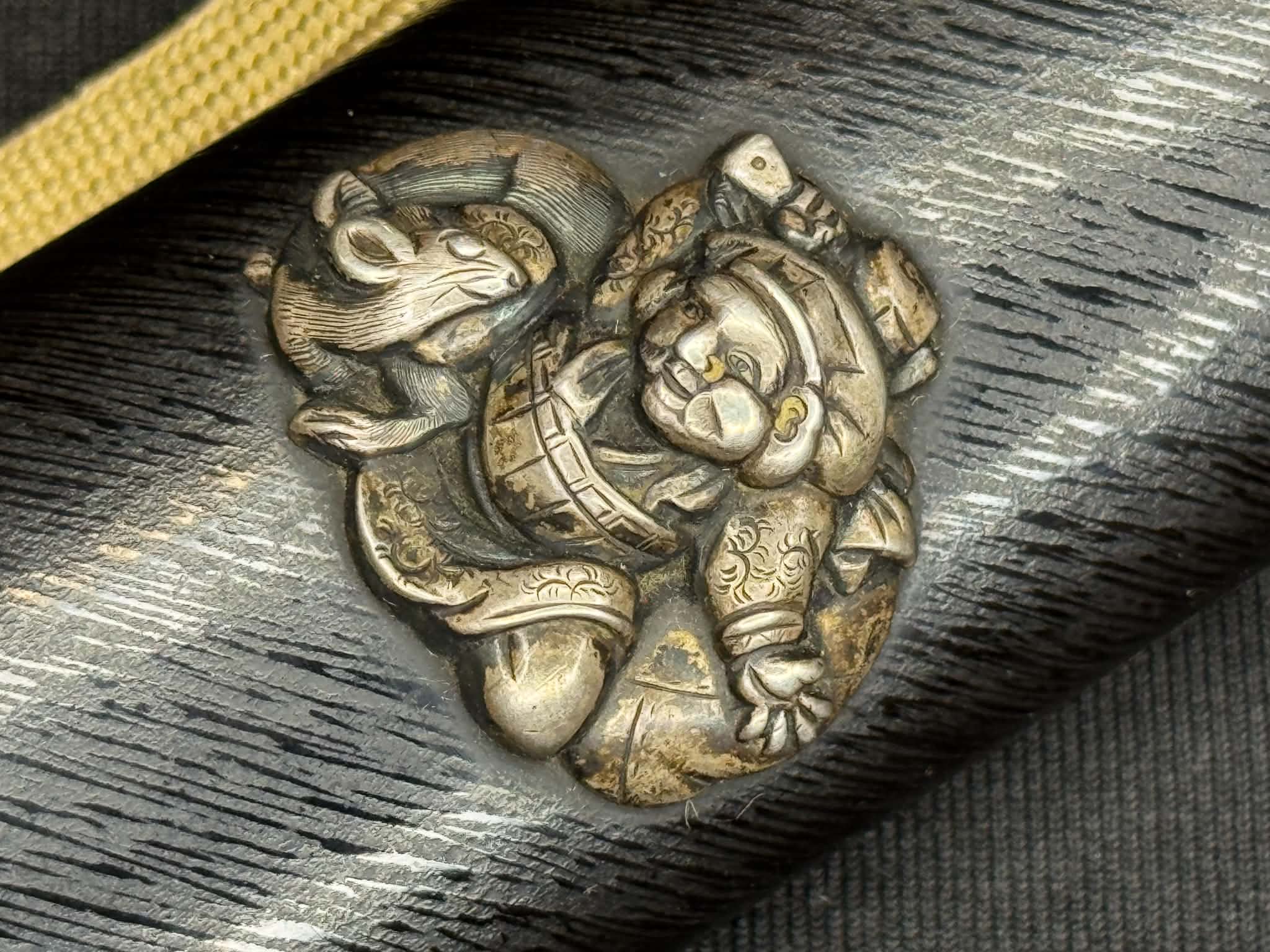 Antique Nihonto - THICCC Wakizashi in Koshirae, signed Ashu Kaifu Ju Ujiyoshi, NBTHK Certified