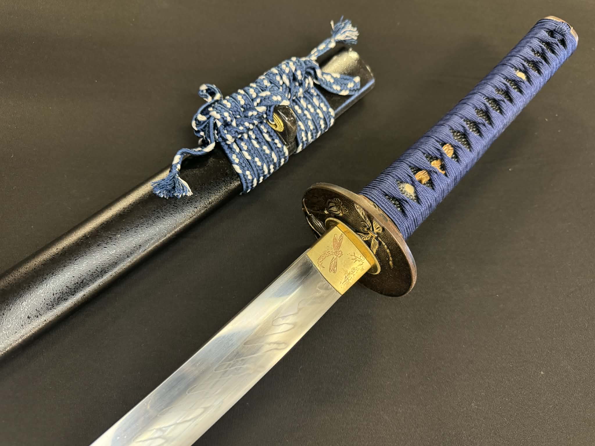 Moritaka Katana - Razor Prestige Lotus Dragonfly  - Clay-Tempered T10/Hadori Polish