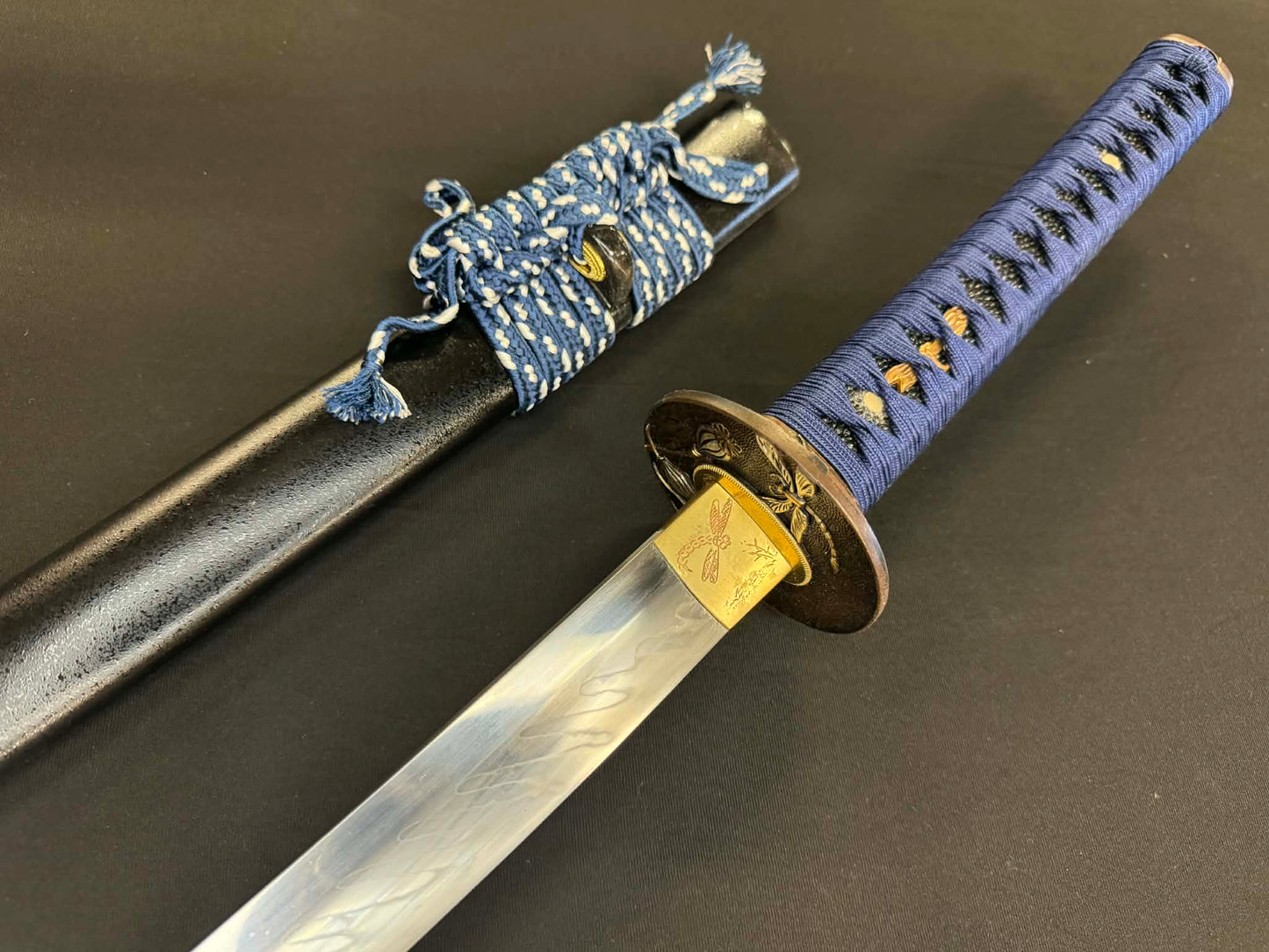 Moritaka Katana - Razor Prestige Lotus Dragonfly  - Clay-Tempered T10/Hadori Polish