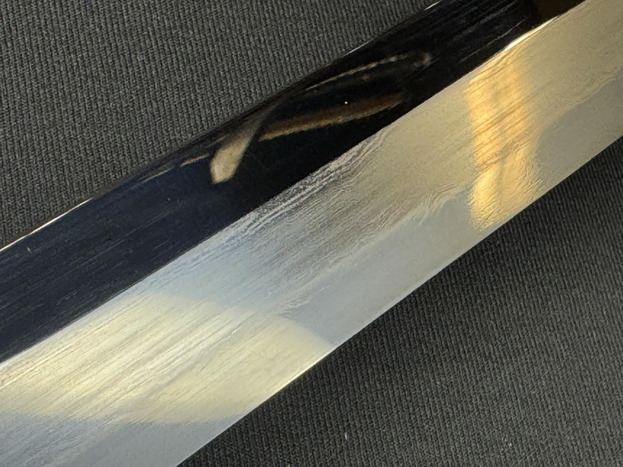 Phoenix Armory Craftsman Elite Katana - Snapping Turtle forge-folded Orishigane/Tamahagane