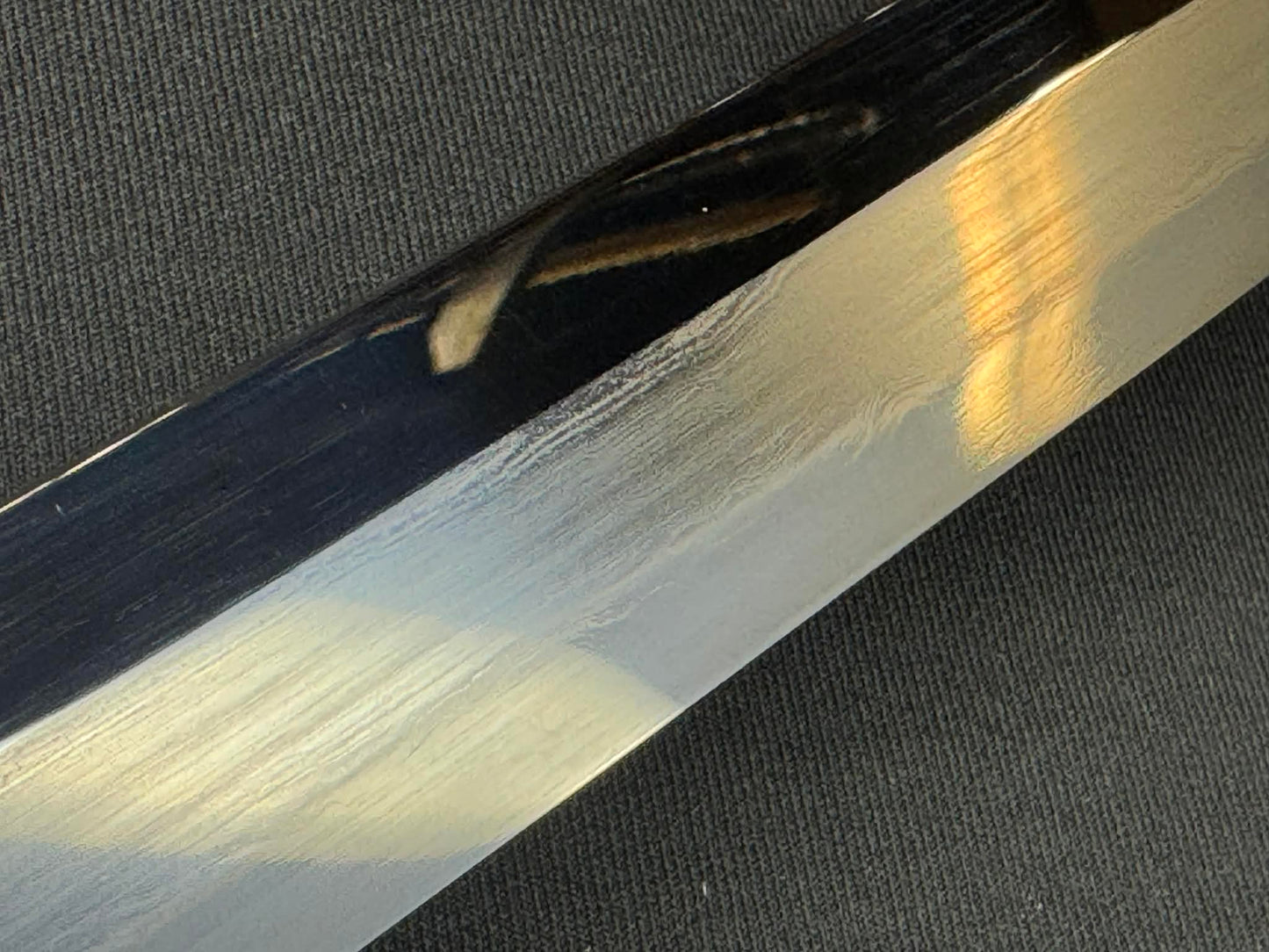 Phoenix Armory Craftsman Elite Katana - Snapping Turtle forge-folded Orishigane/Tamahagane
