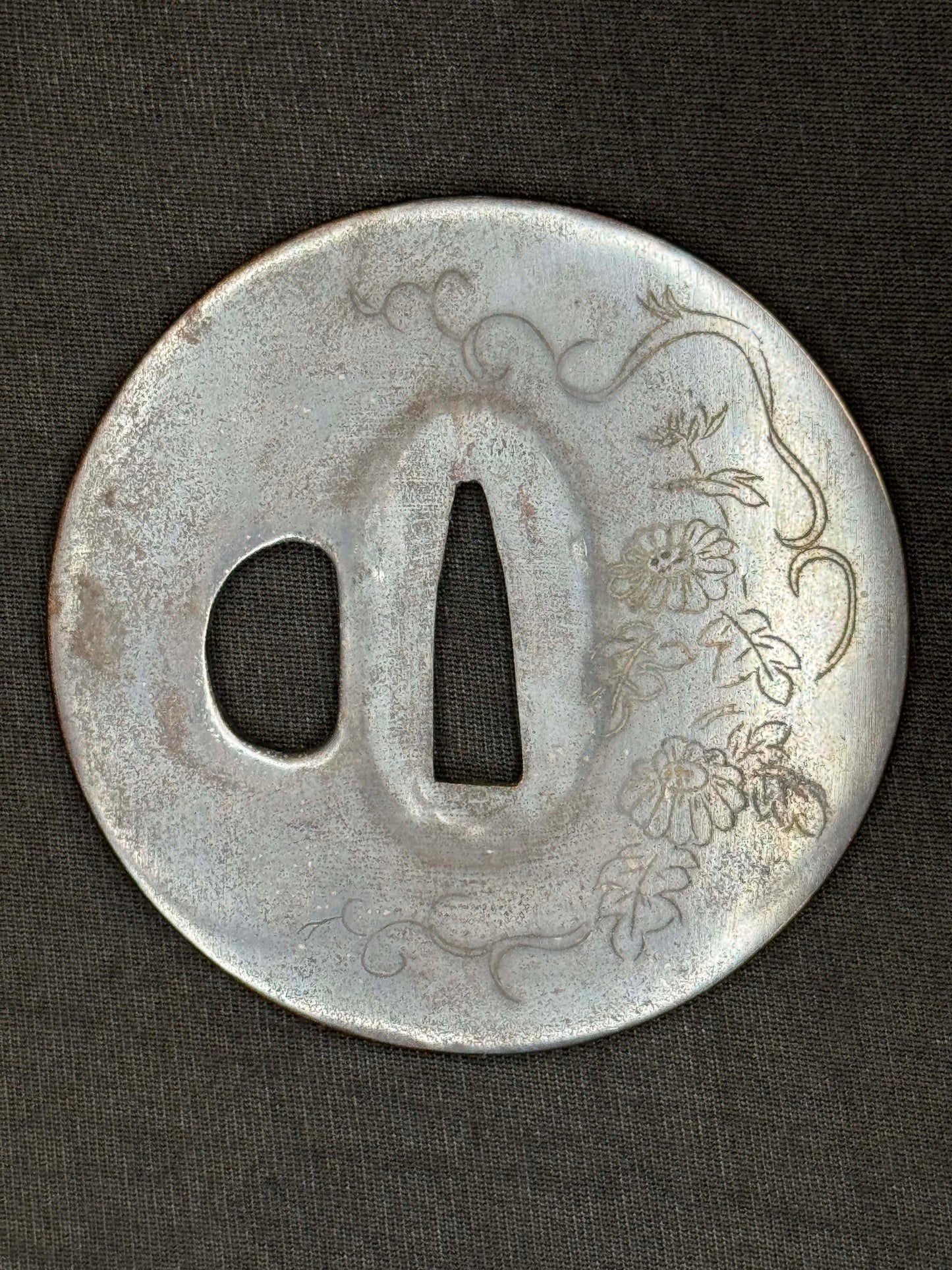 Antique Nihonto - Naginata Naoshi Wakizashi in Koshirae