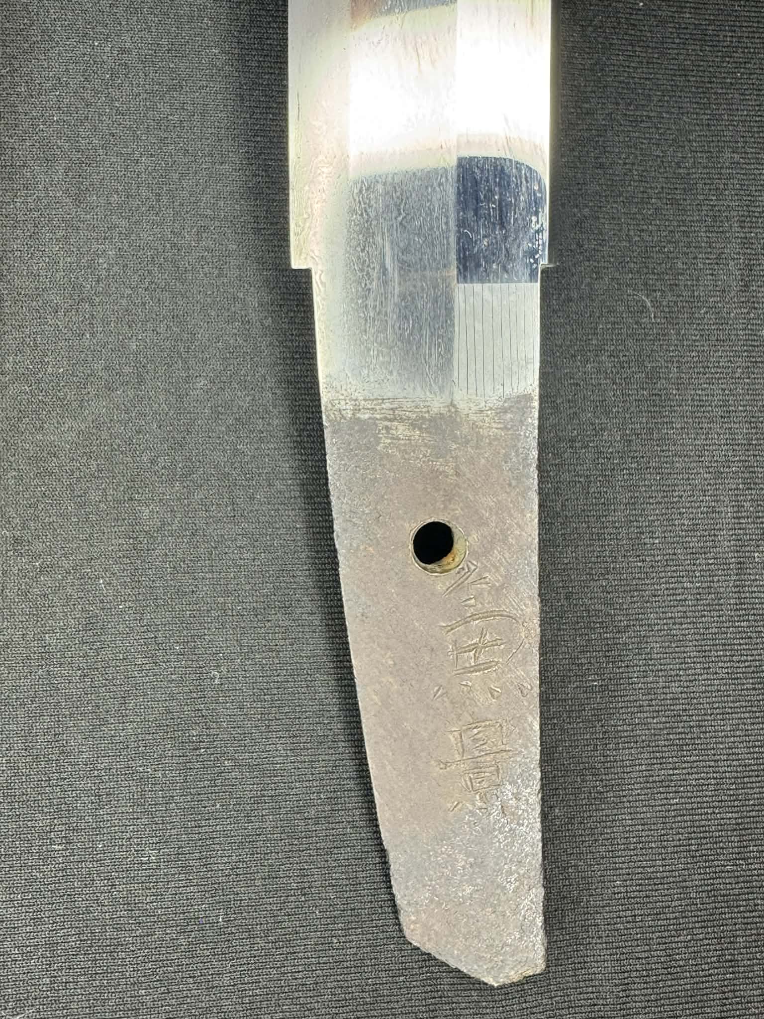 Antique Nihonto -  Shinshinto (150-225 years old) Tanto in shirasaya - singed Kanekage, certified by NBTHK