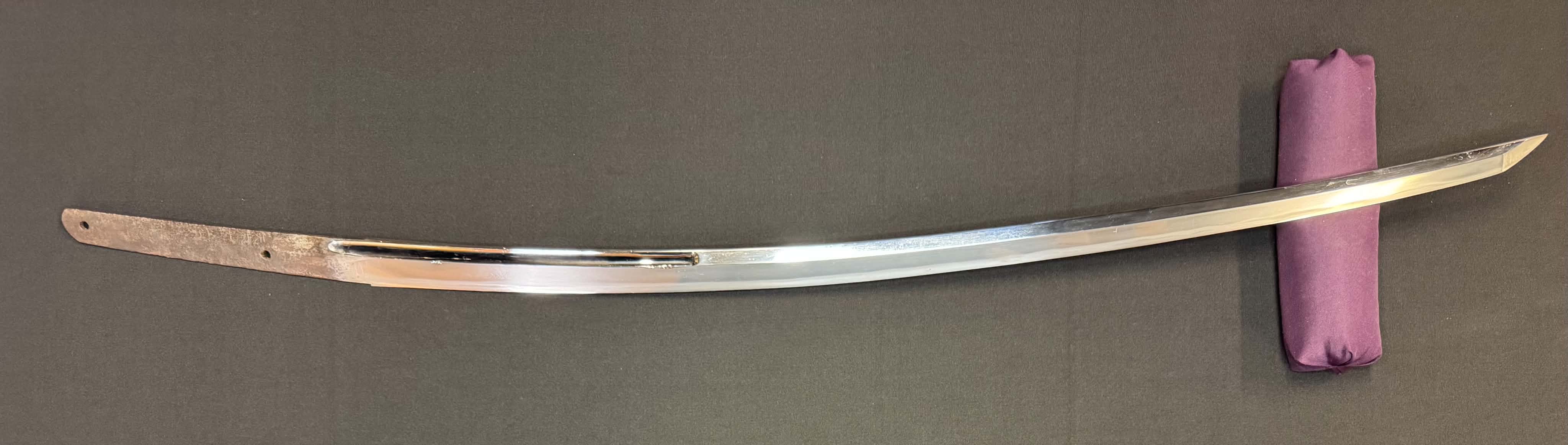Antique Nihonto - Late Muromachi (500 years old) Katana in Shirasaya, Partial Signature and Dated, NTHK Attributed to Den Bizen Osafune Kiyomitsu
