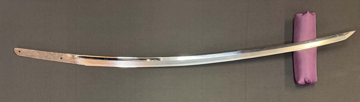 Antique Nihonto - Late Muromachi (500 years old) Katana in Shirasaya, Partial Signature and Dated, NTHK Attributed to Den Bizen Osafune Kiyomitsu
