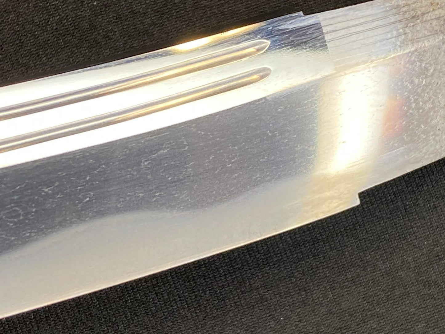 Antique Nihonto - Osoraku Tanto with Shrimp Koshirae - Edo Period, signed Soshu Ju Tsunahiro (unverified)