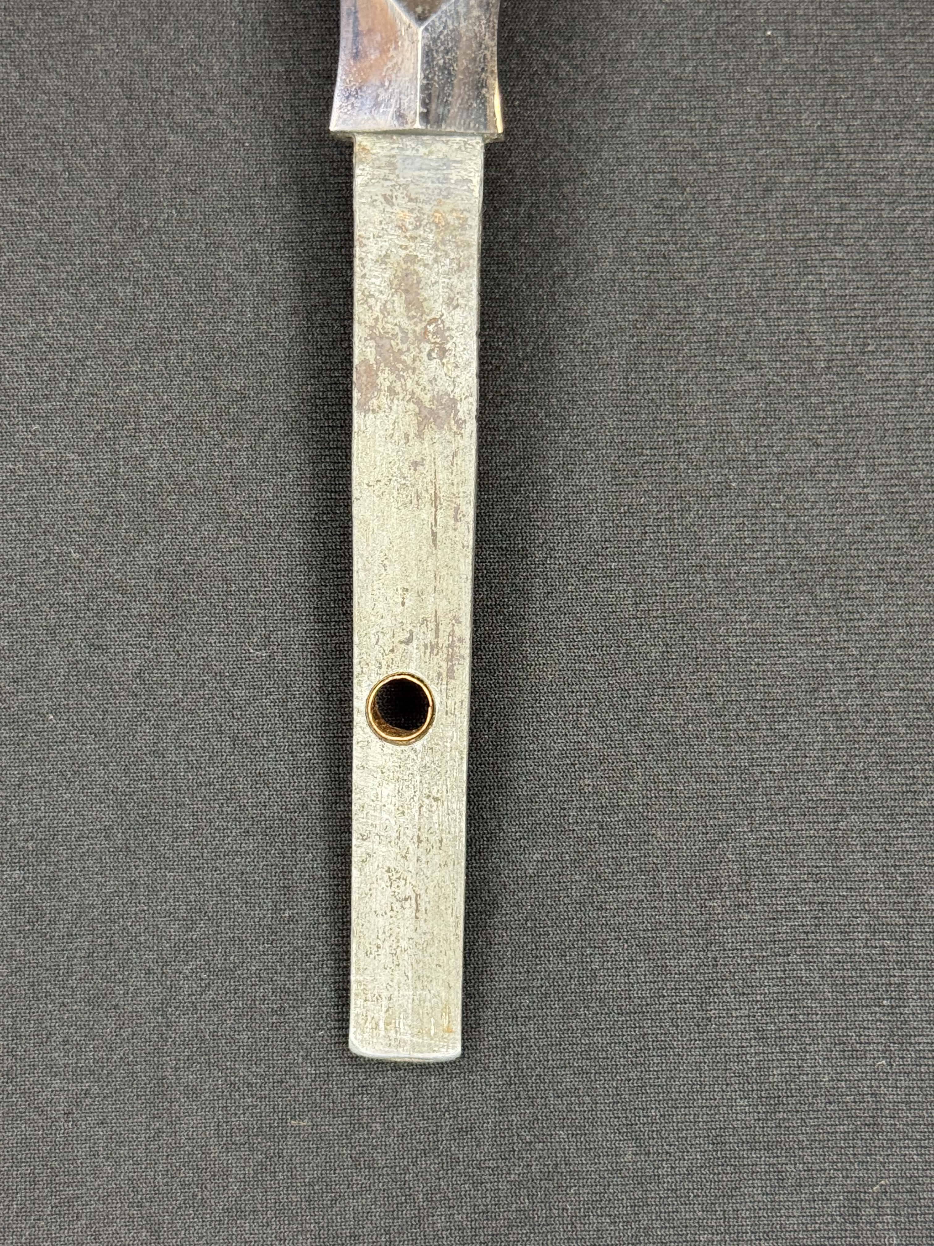 Antique Nihonto - Edo Period (150-400 years old) Yari in Tanto Koshirae, signed Shimosaka