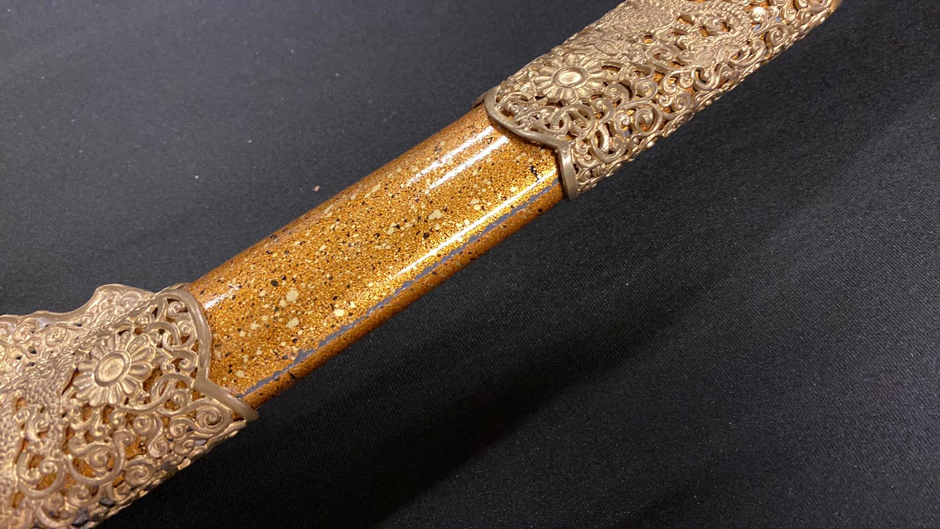 LAST ONE, DAMAGED SAYA USED FLOOR MODEL Cloudhammer Kazari Tachi - Kogarasu - 27.5