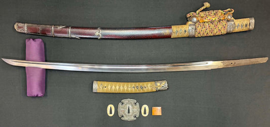 Antique Nihonto - Late Edo Katana in Tachi Koshirae
