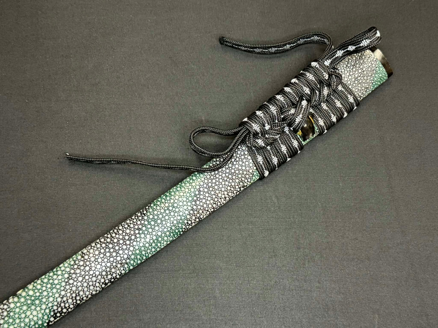 Phoenix Armory Craftsman Elite Katana - Snapping Turtle forge-folded Orishigane/Tamahagane