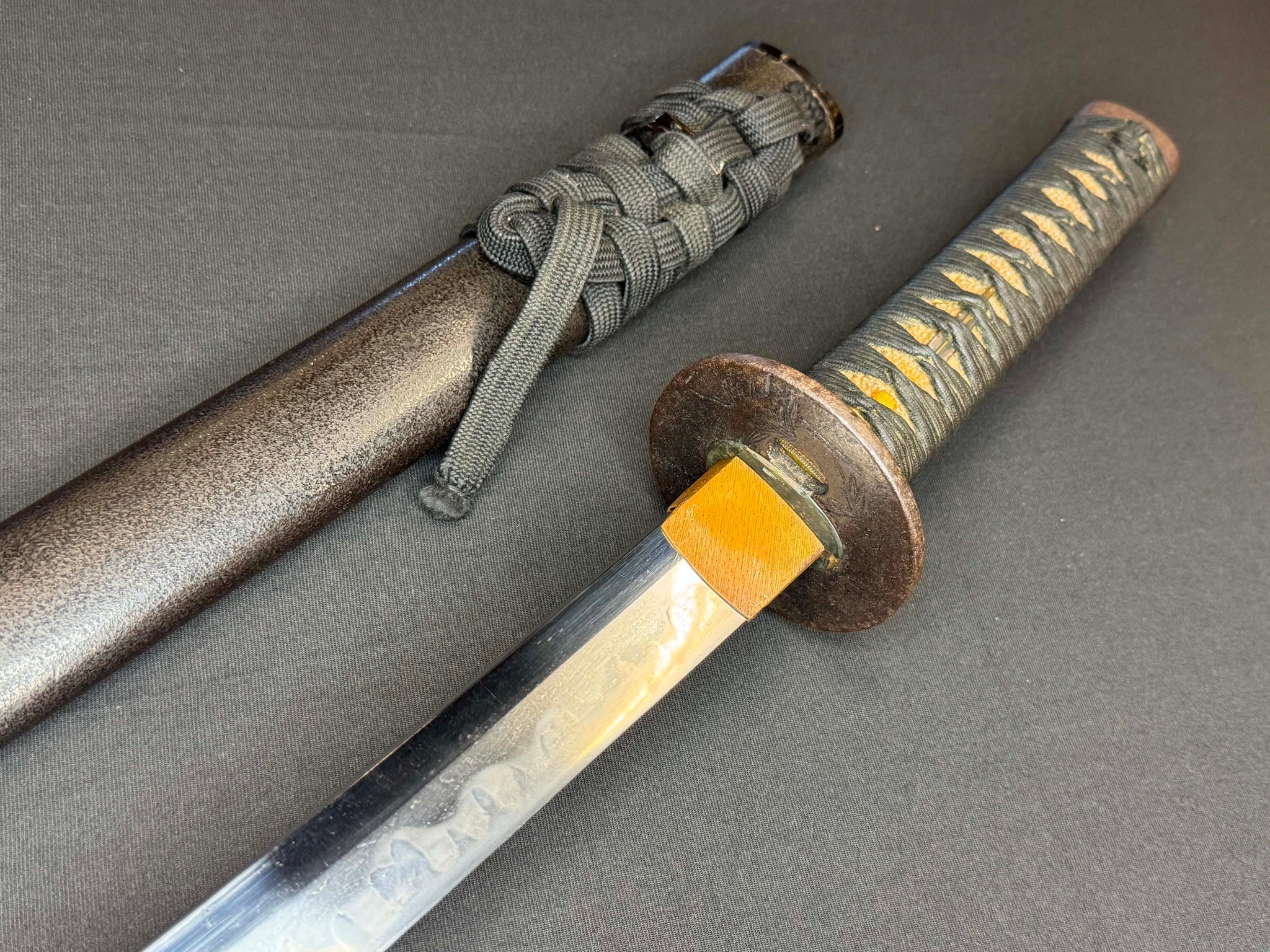Antique Nihonto - Long Wakizashi in Butterfly Koshirae