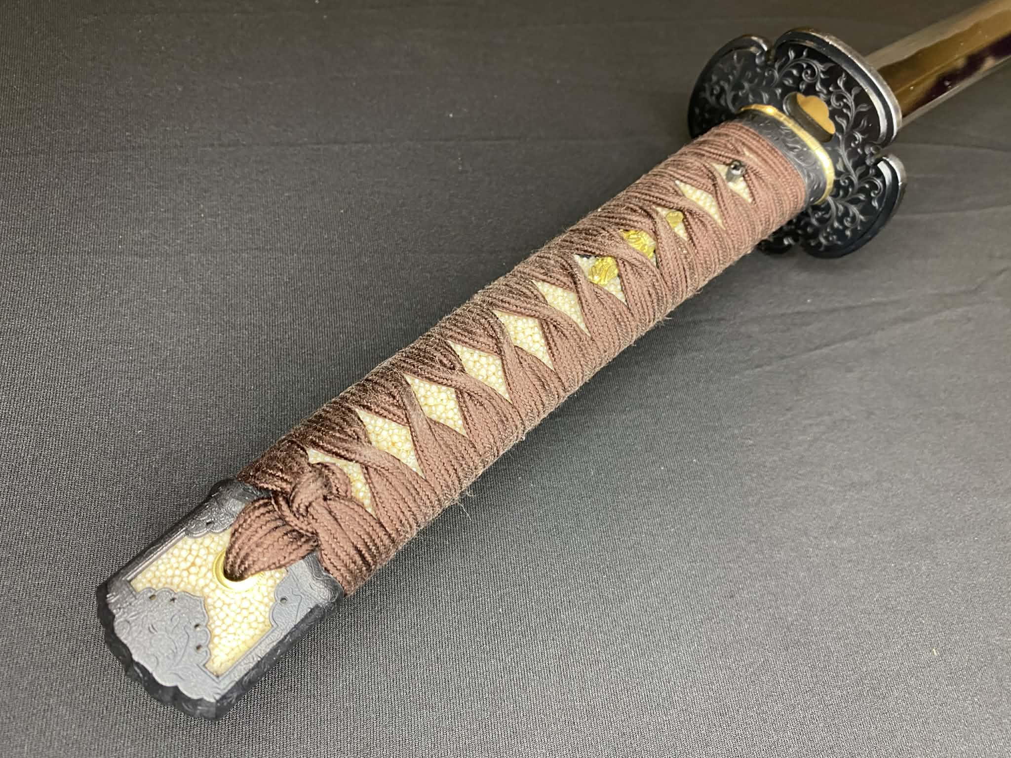 Masterwork Phoenix Armory Katana - Scarlet Vanguard Handachi Folded Steel