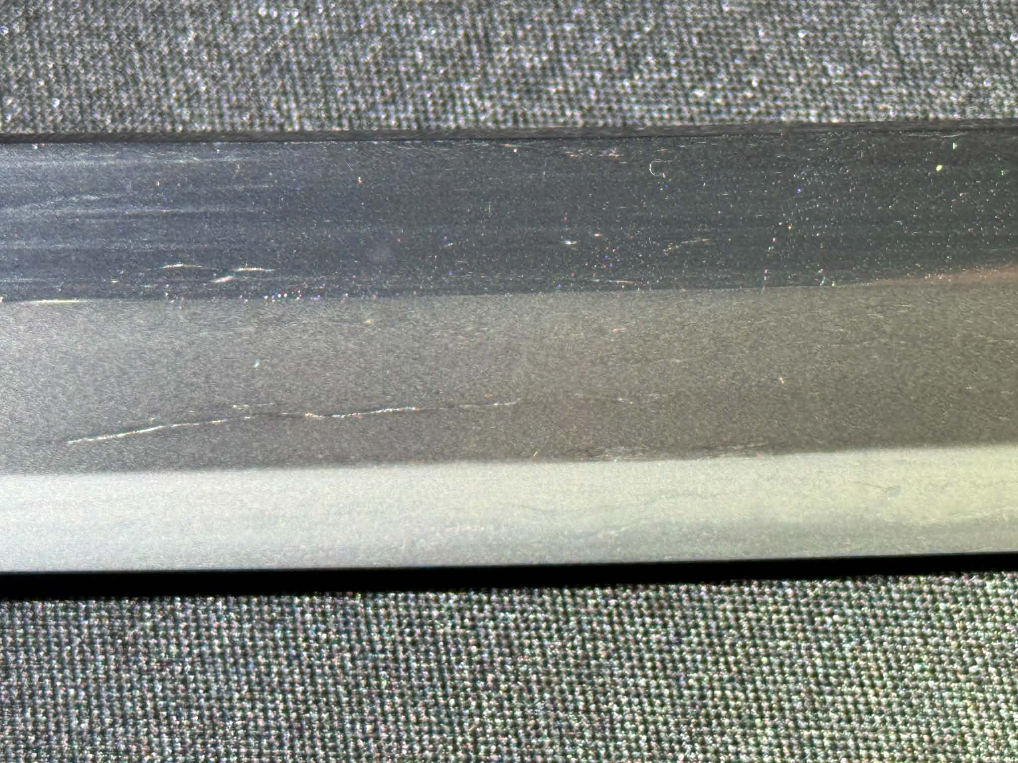 Antique Nihonto - Possible BATTLE DAMAGE Katana in Tachi Koshirae, signed Kunimune (unverified)