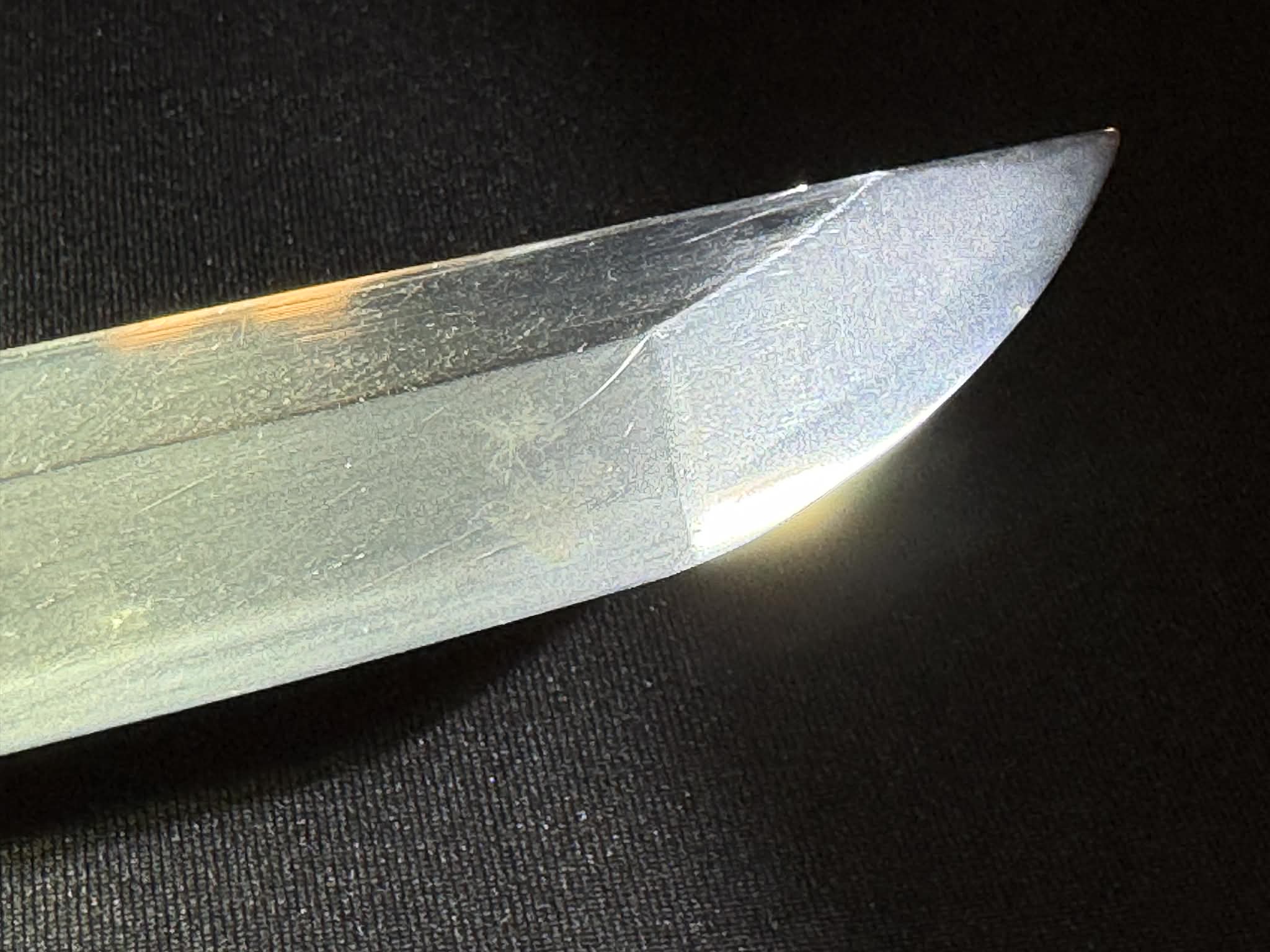 Antique Nihonto - Wakizashi in Shirasaya, signed Zenjo Kanetoshi