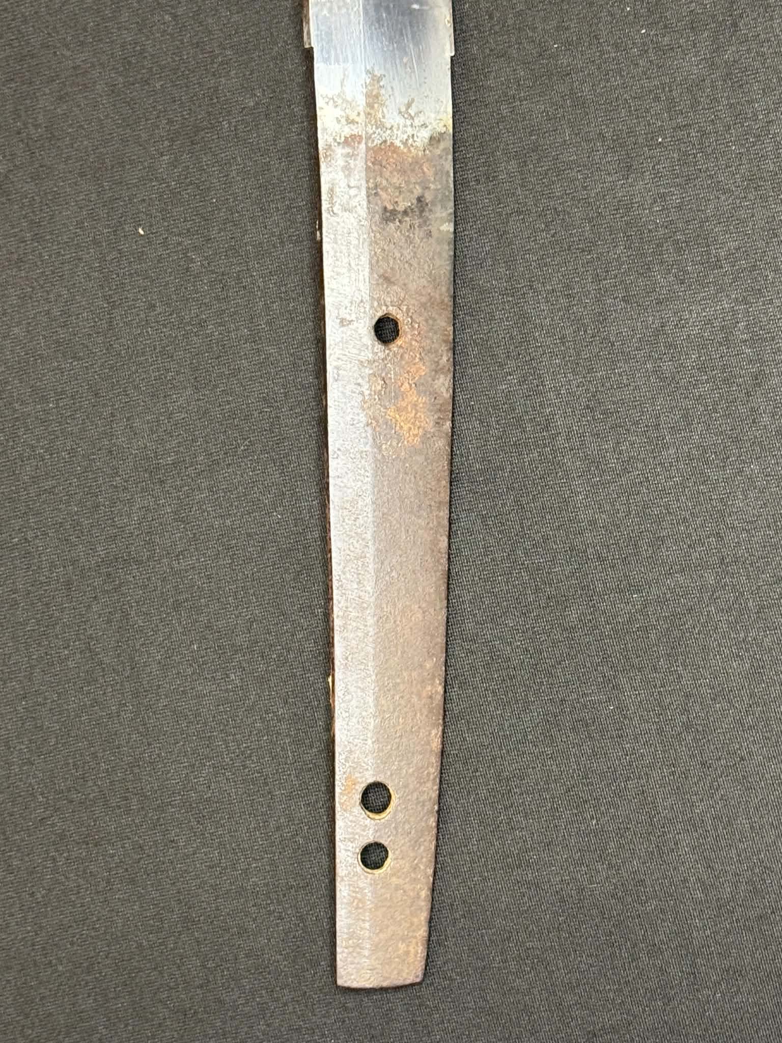 Antique Nihonto - Early Muromachi (600 years old) Katana in Handachi Koshirae