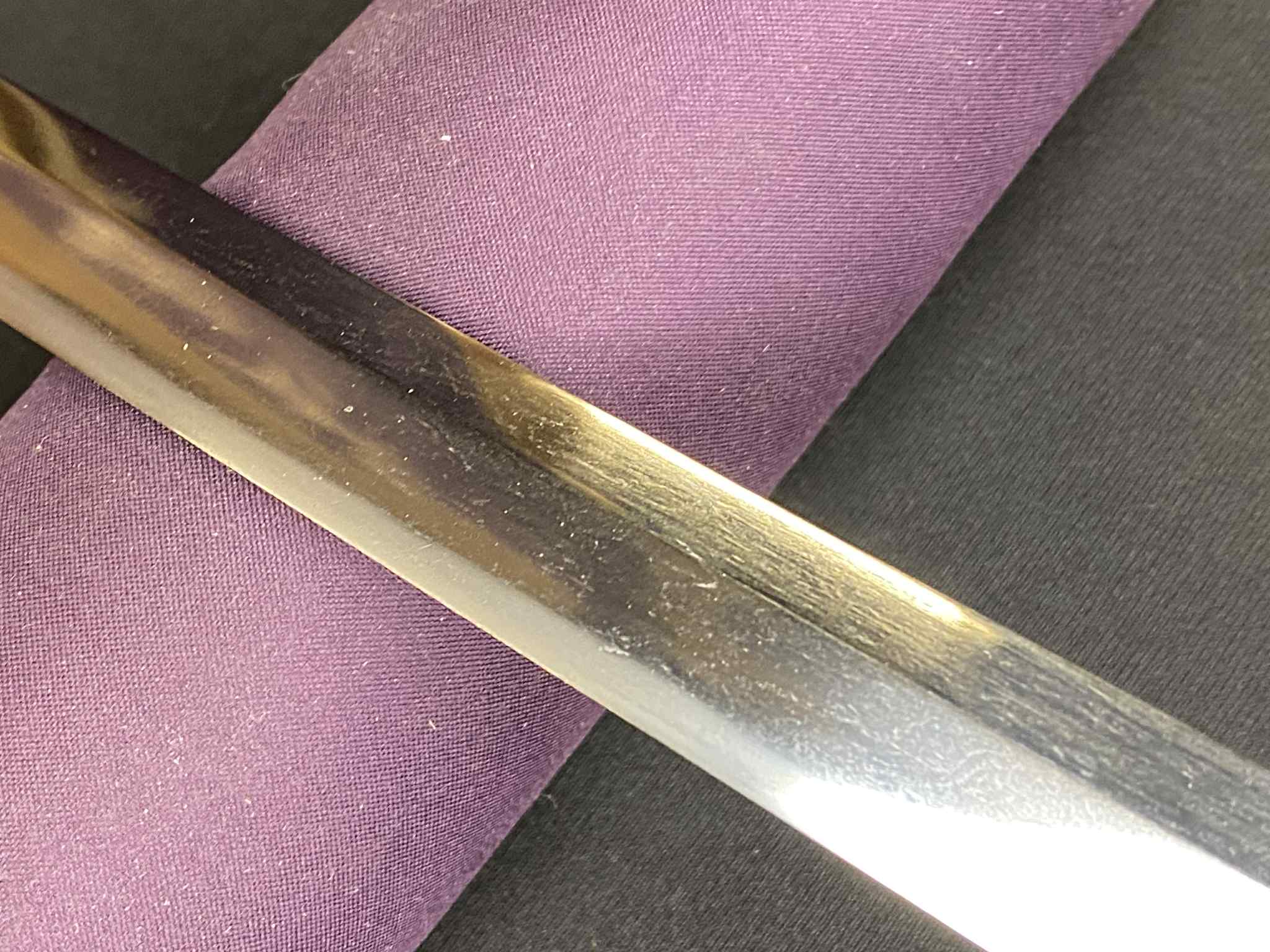 Antique Nihonto - Katana with Tachi Koshirae - Muramachi (5-600 years old) - NBTHK Attributed to Uda