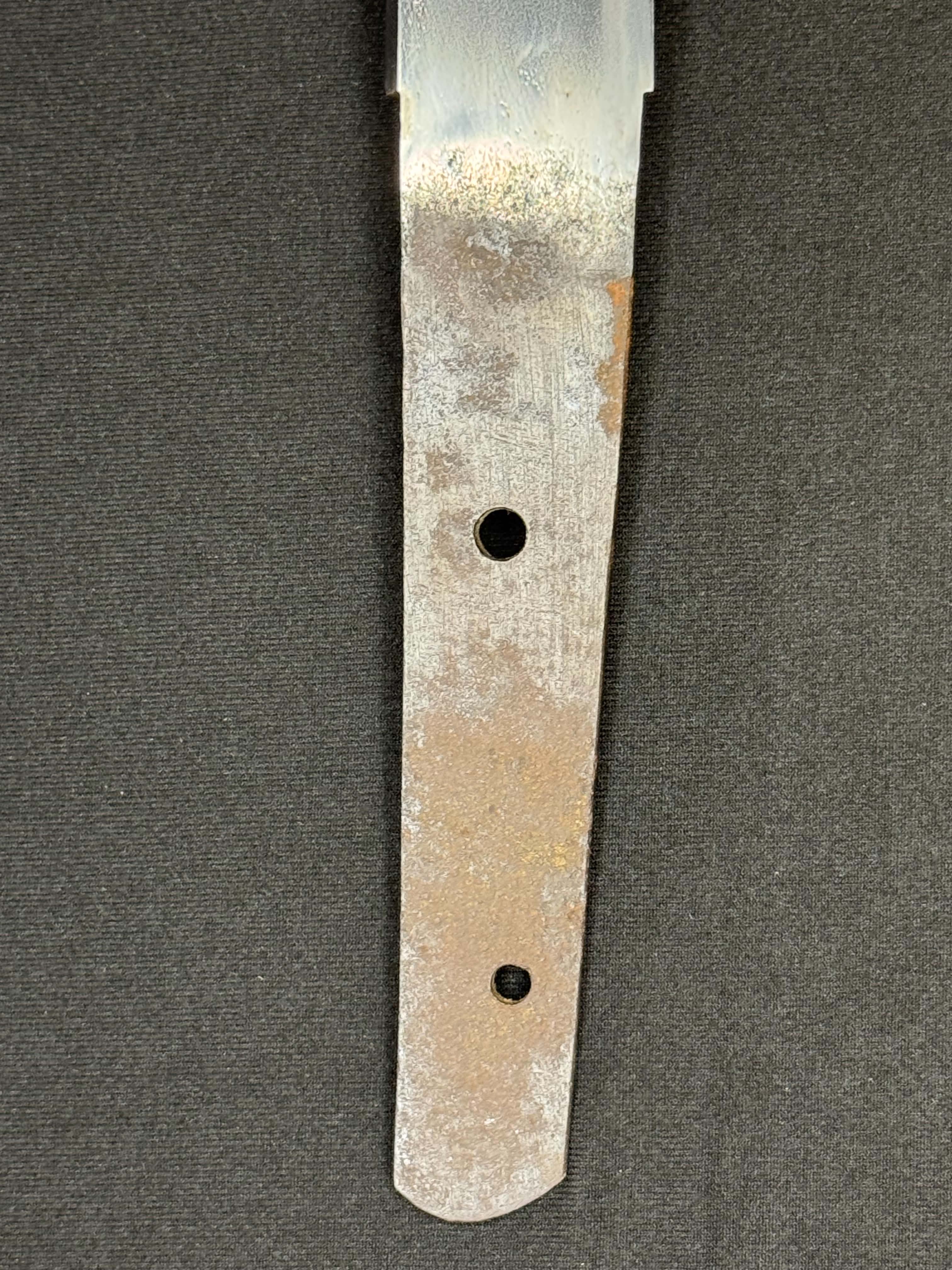 Antique Nihonto - THICK WIDE Tanto in Shirasaya, signed Bizen Osafune Sukesada Saku (unverified)